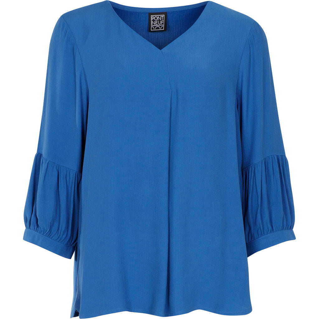 Pont Neuf PNEvelie Bluser 882 Sea Blue