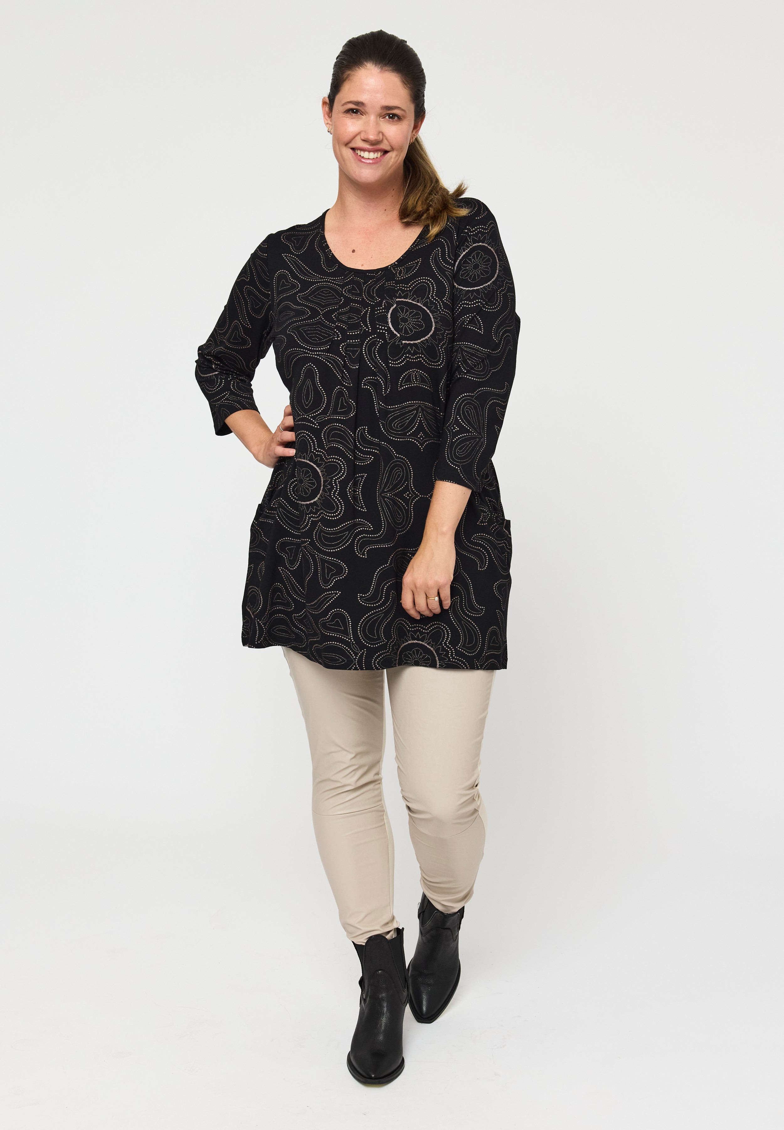 Pont Neuf PNFelina Tunikaer 9999 BLACK