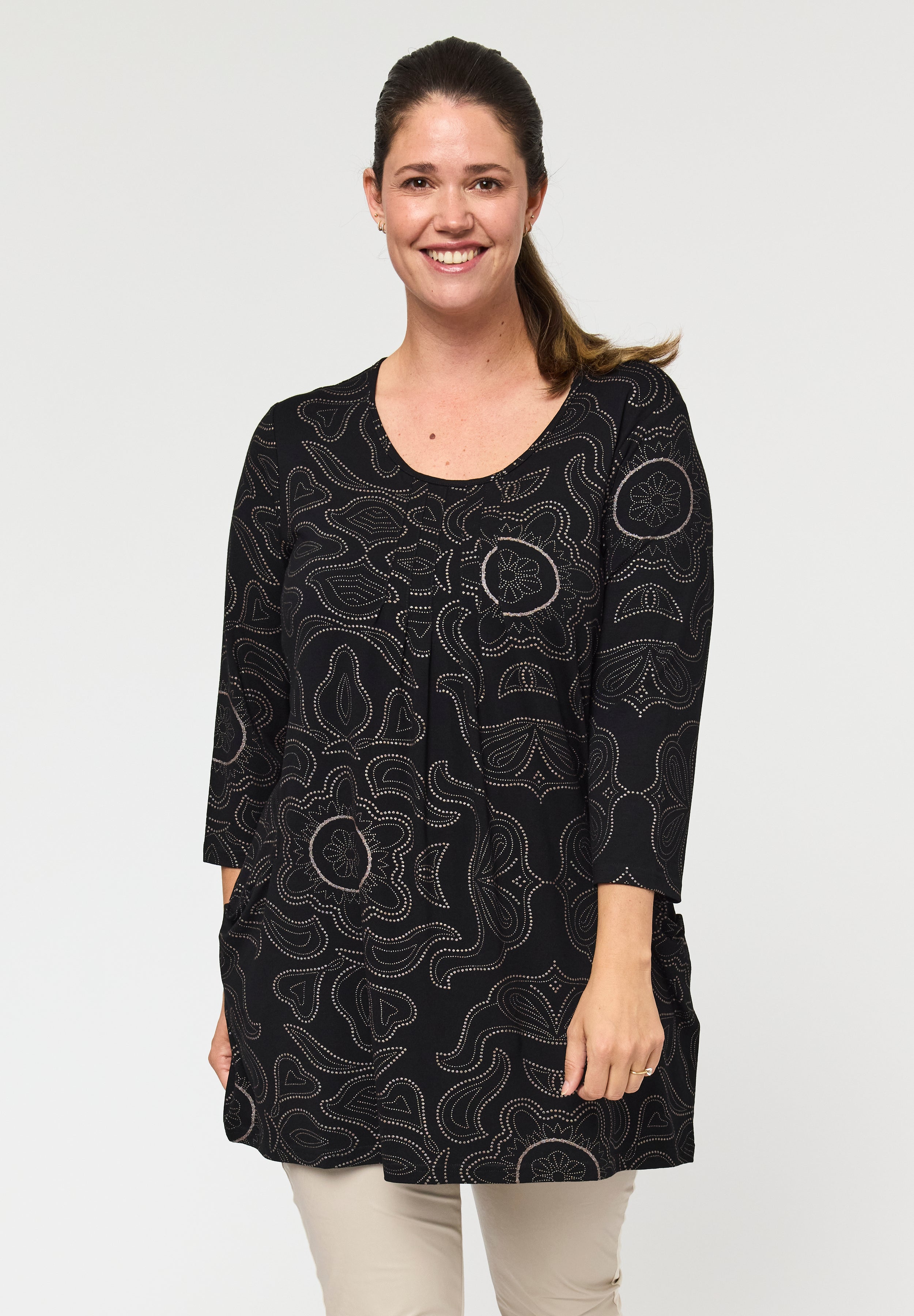 Pont Neuf PNFelina Tunikaer 9999 BLACK