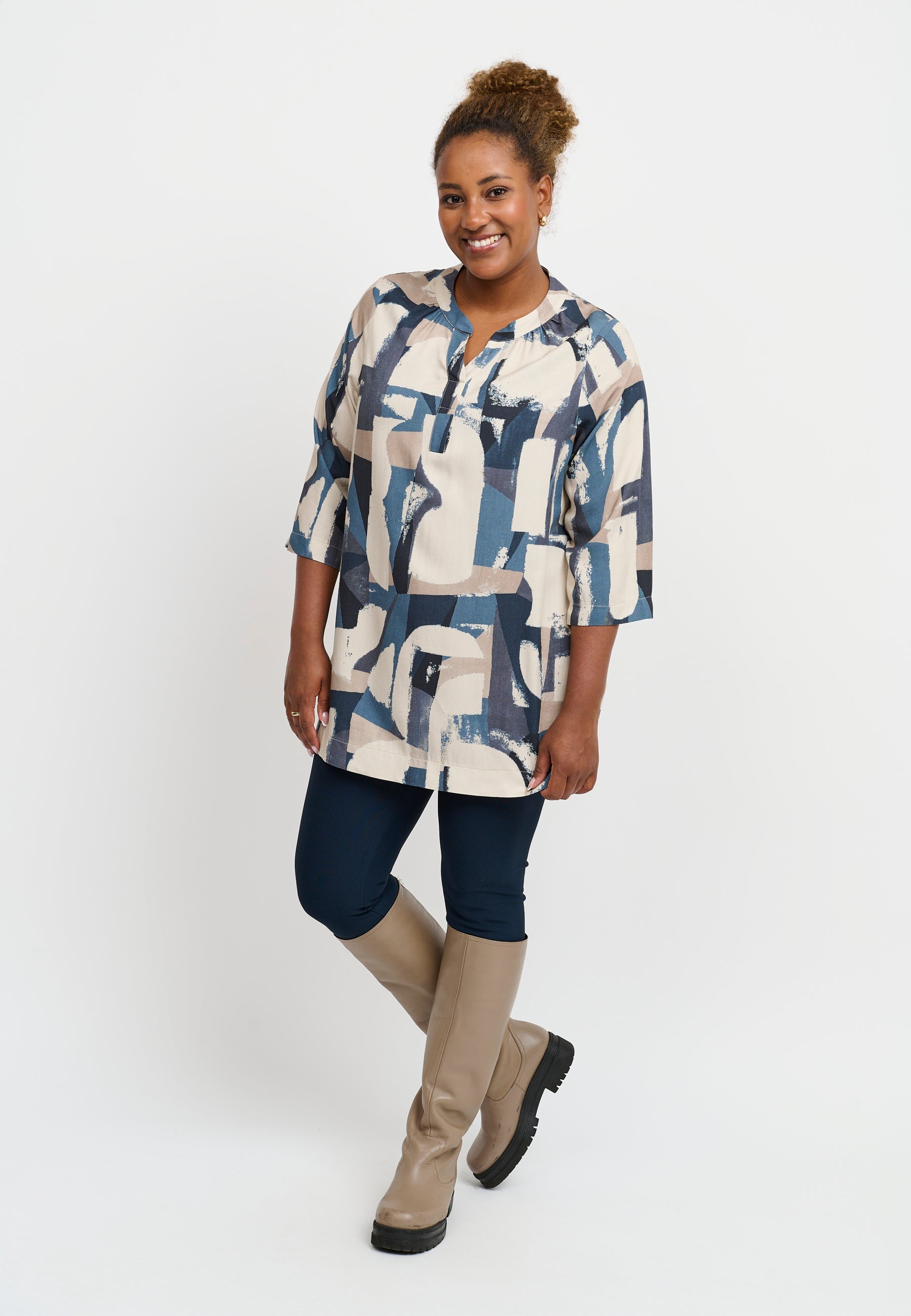 Pont Neuf PNFrancy Tea Bluser 5555 Steel Blue