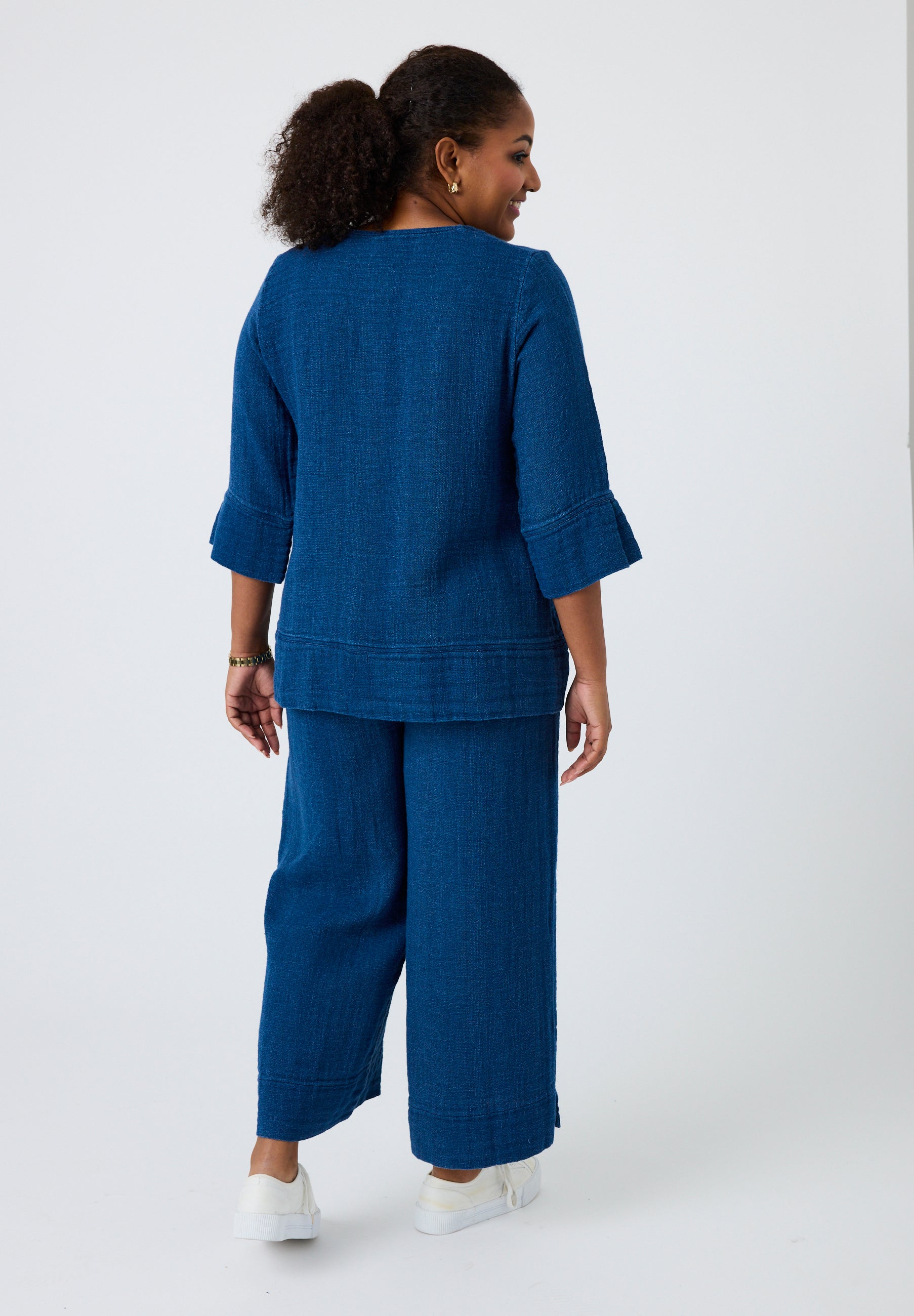 Pont Neuf PNHadil Bluser 5275 Denim blue