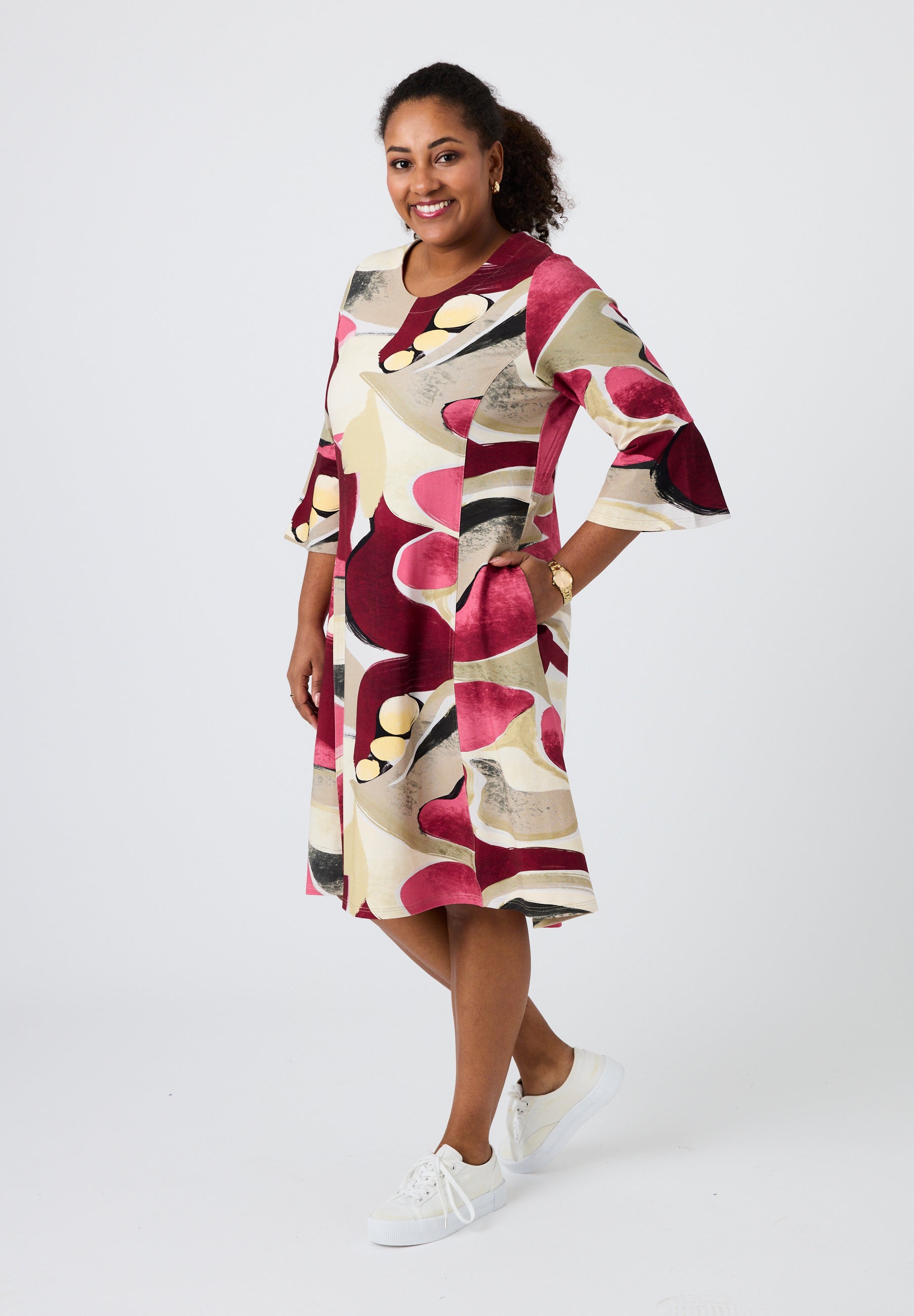 Pont Neuf PNHanin Kjoler 6620 Dark Pink