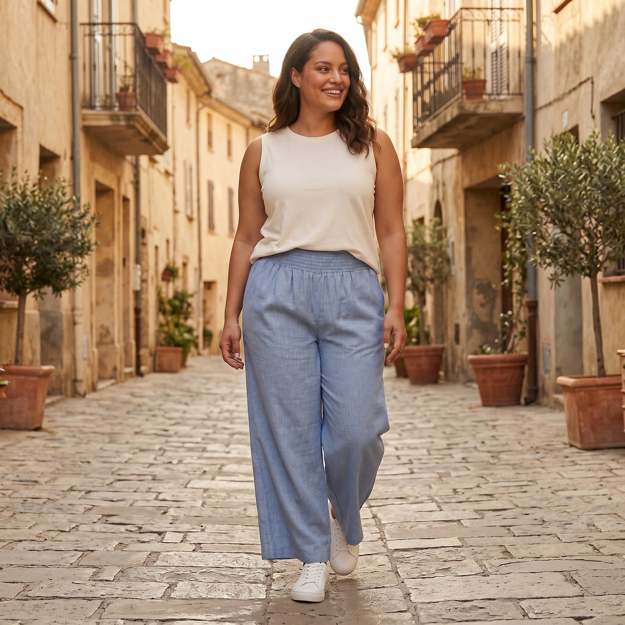Pont Neuf PNHibba Bukser 5501 DENIM BLUE