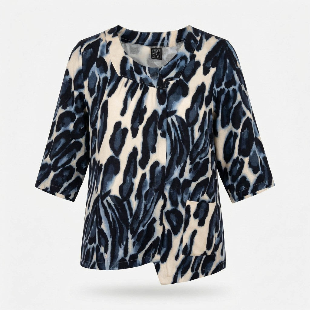 Pont Neuf PNHilma Bluser 5275 Denim blue