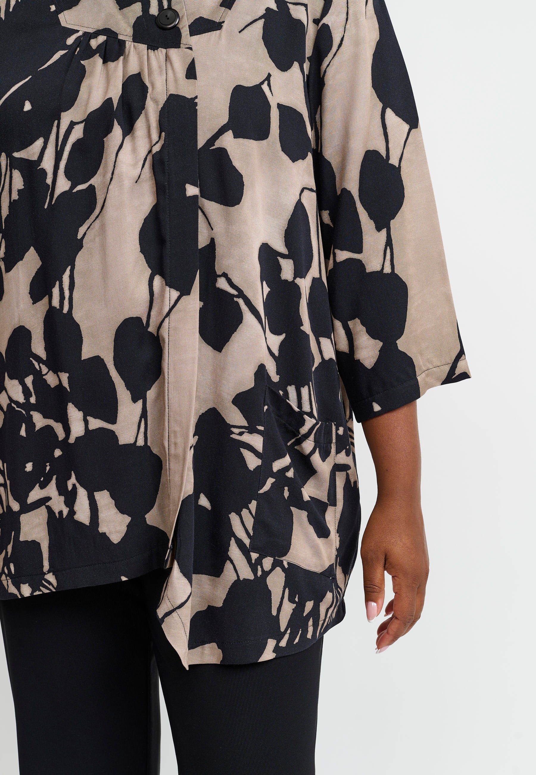 Pont Neuf PNHilma Bluser 1300 Taupe