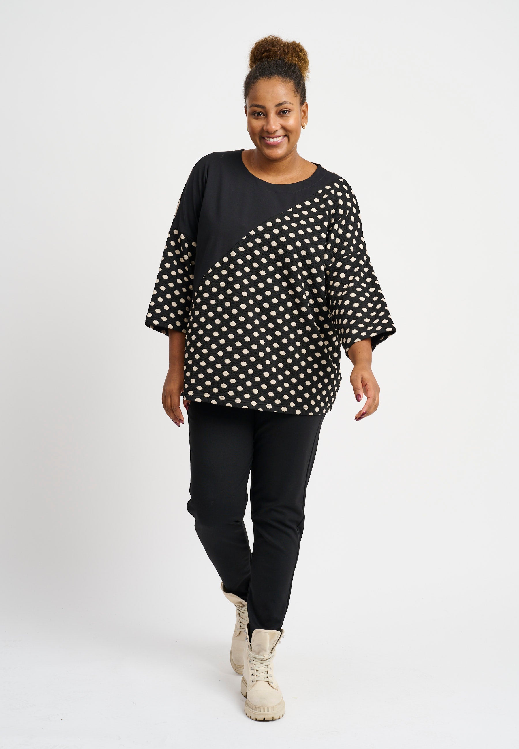 Pont Neuf PNJamina Bluser 9999 BLACK