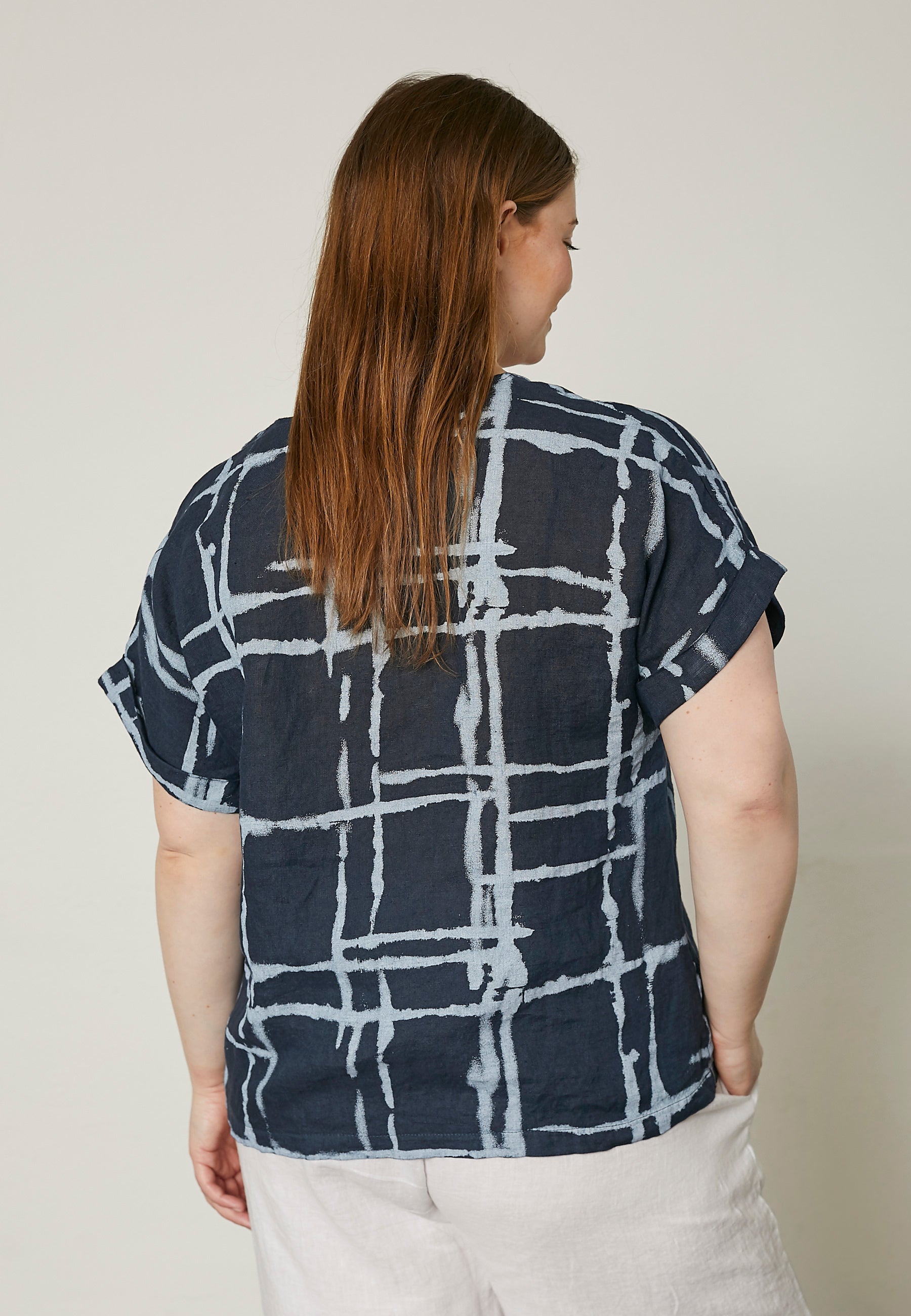 Pont Neuf PNJasna Bluser 5999 NAVY BLUE