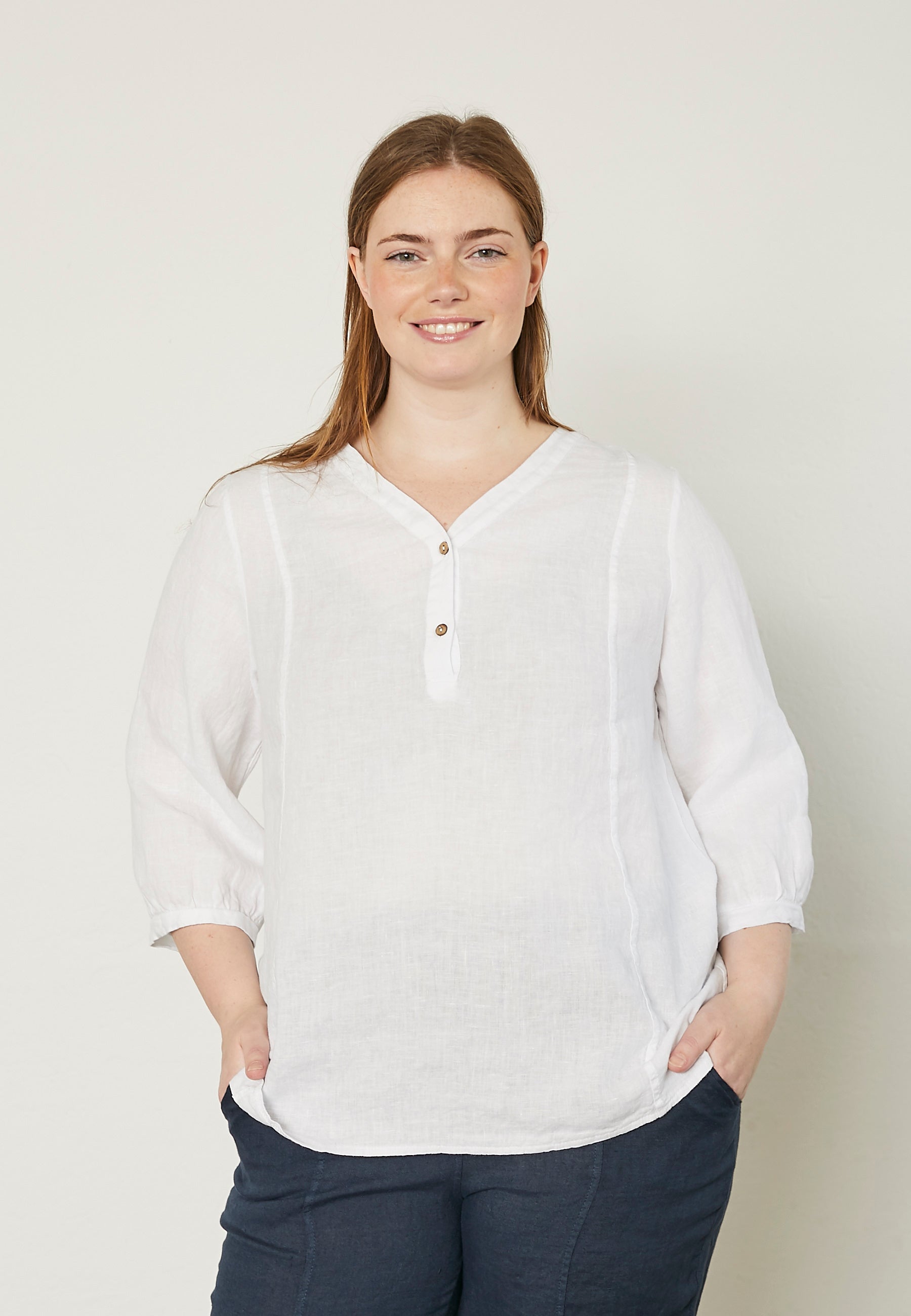 Pont Neuf PNJoelle Bluser 101 White