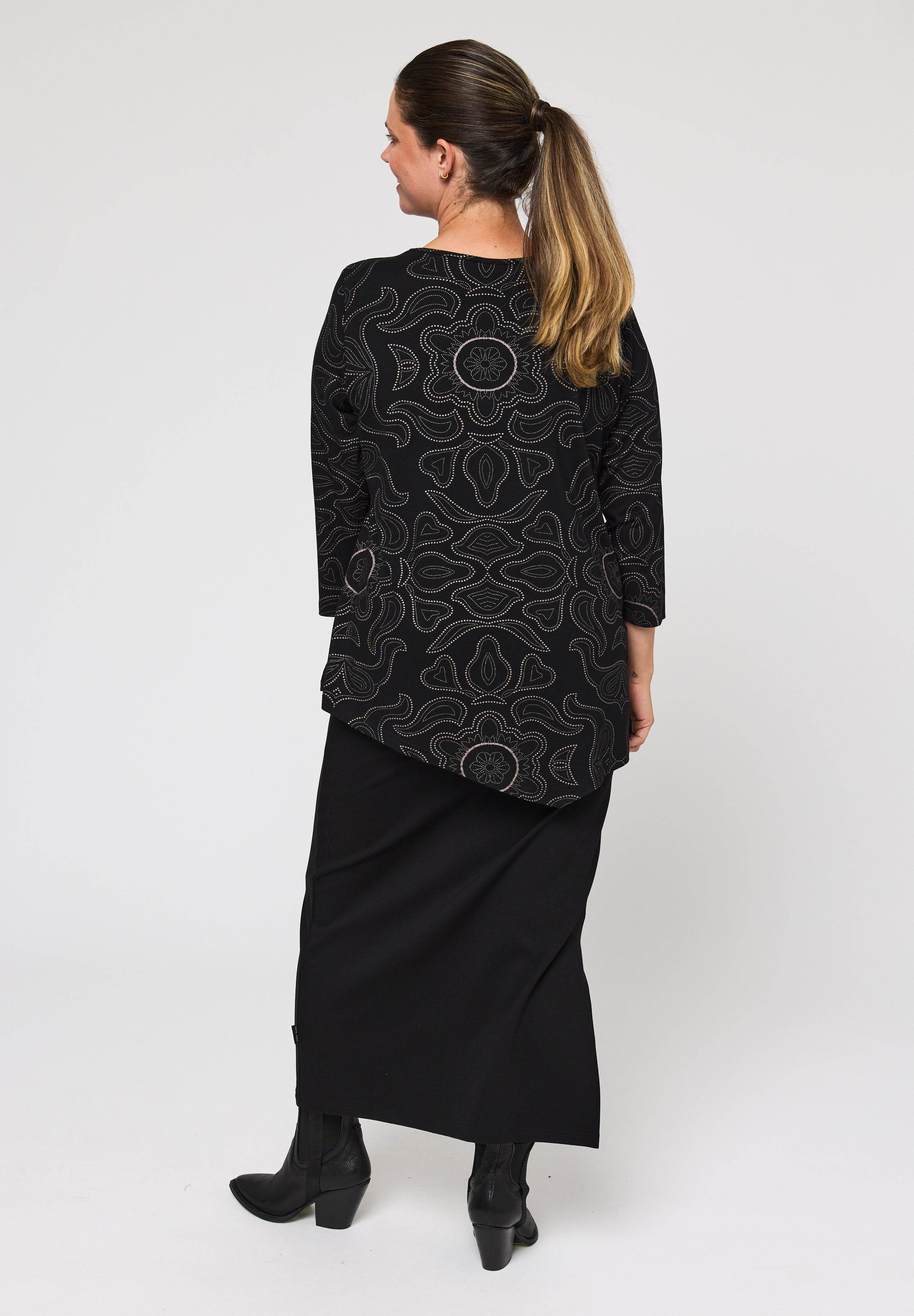 Pont Neuf PNMagrethe Bluser 9999 BLACK