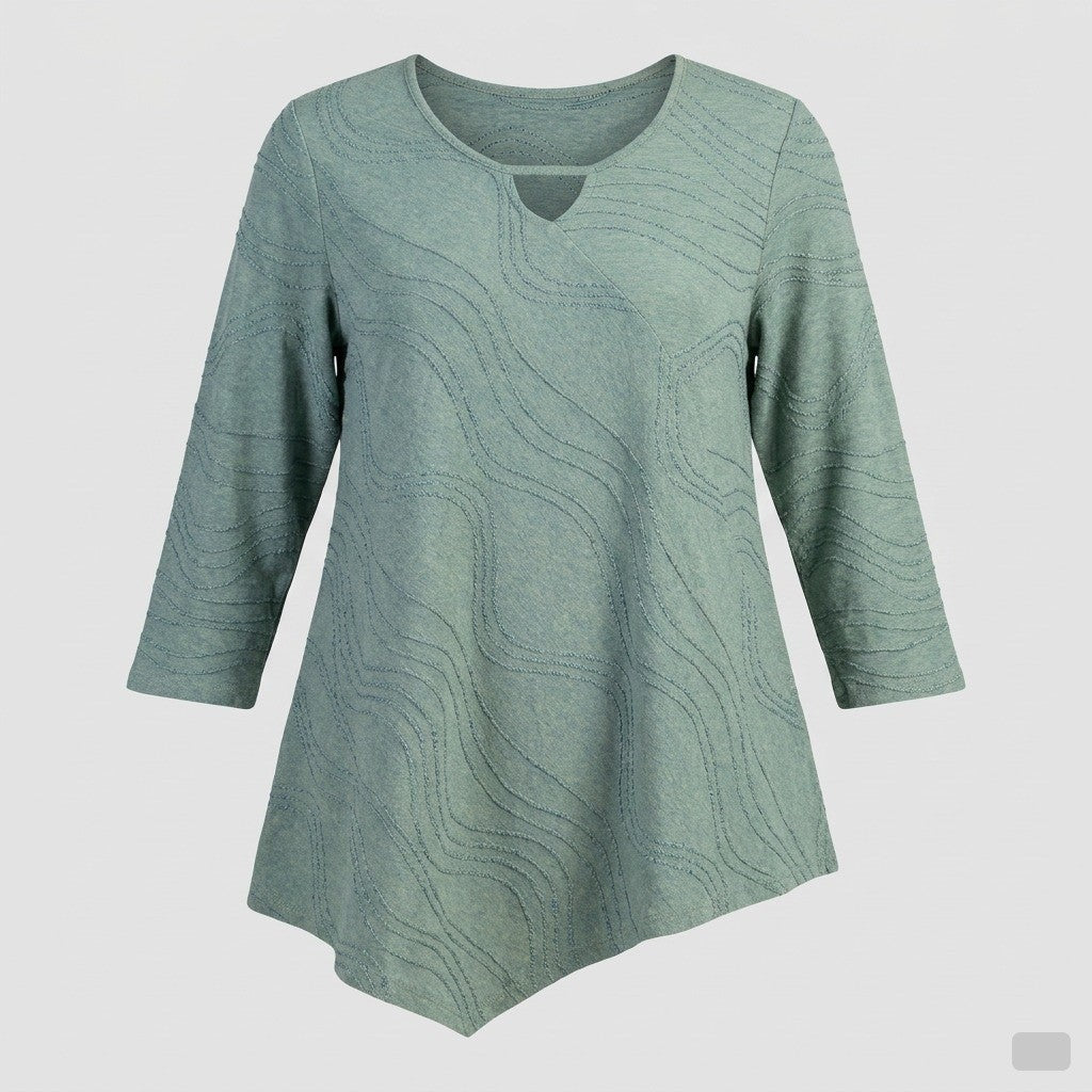 Pont Neuf PNMagrethe Bluser 3350 Faded green