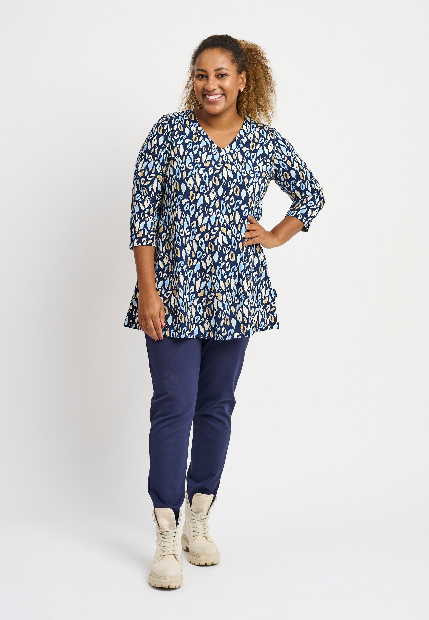 Pont Neuf PNMelina Tunikaer 5999 NAVY BLUE