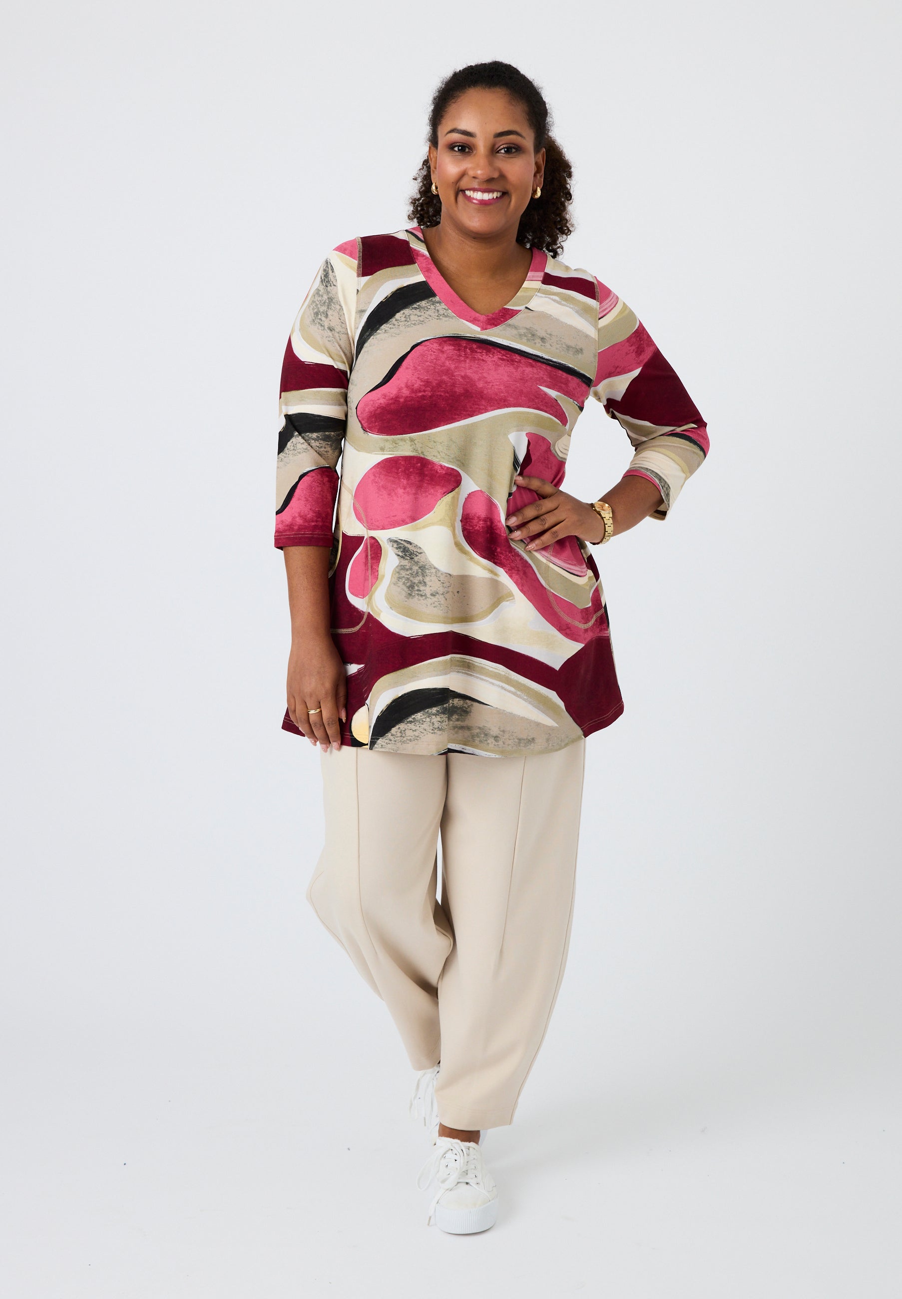 Pont Neuf PNMelina Tunikaer 6620 Dark Pink