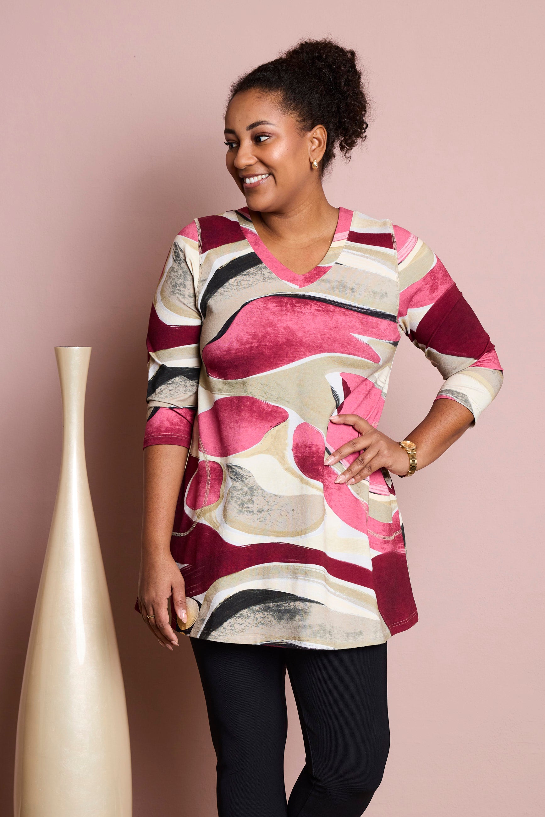 Pont Neuf PNMelina Tunikaer 6620 Dark Pink