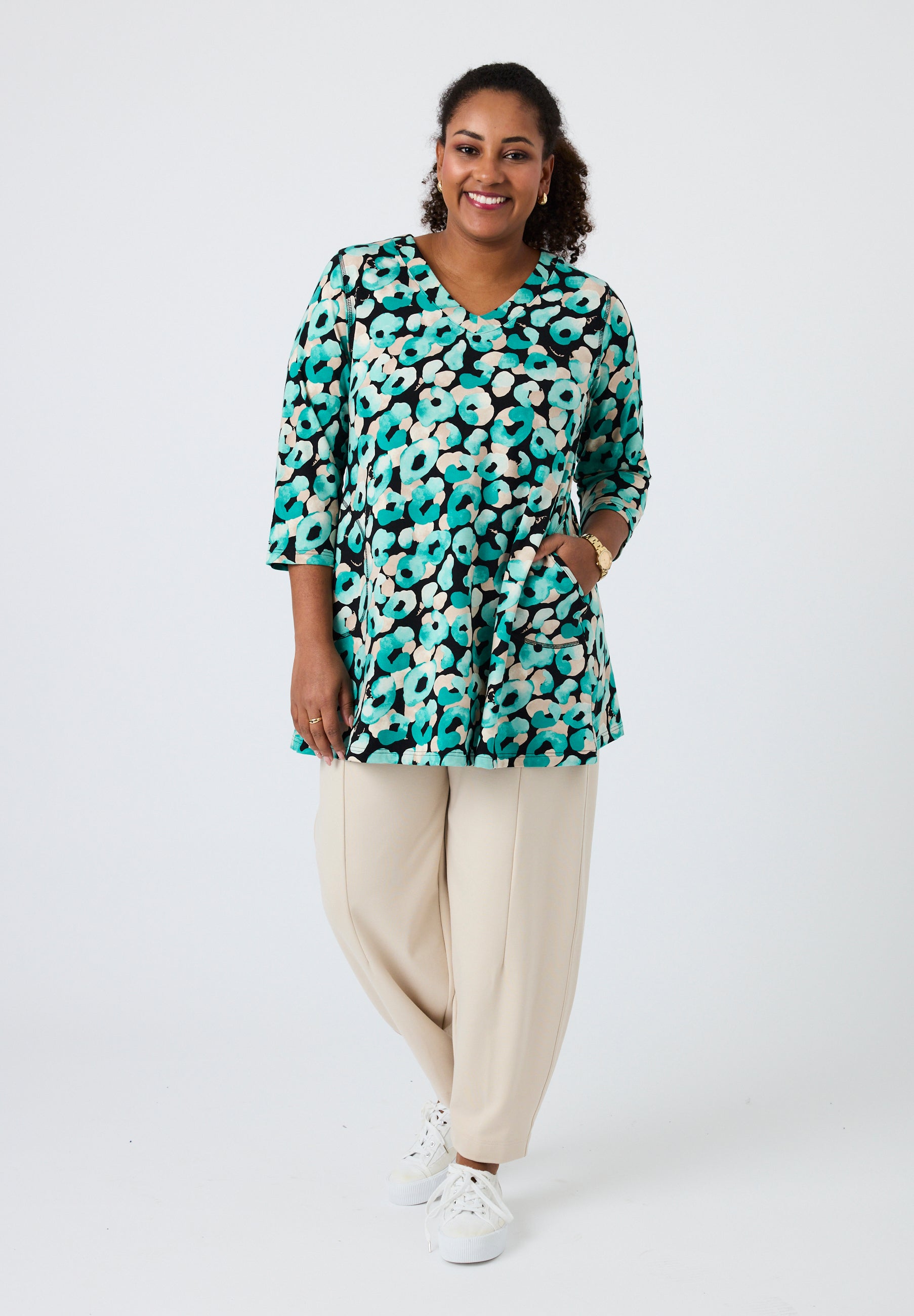 Pont Neuf PNMelina Tunikaer 3480 Aqua Green