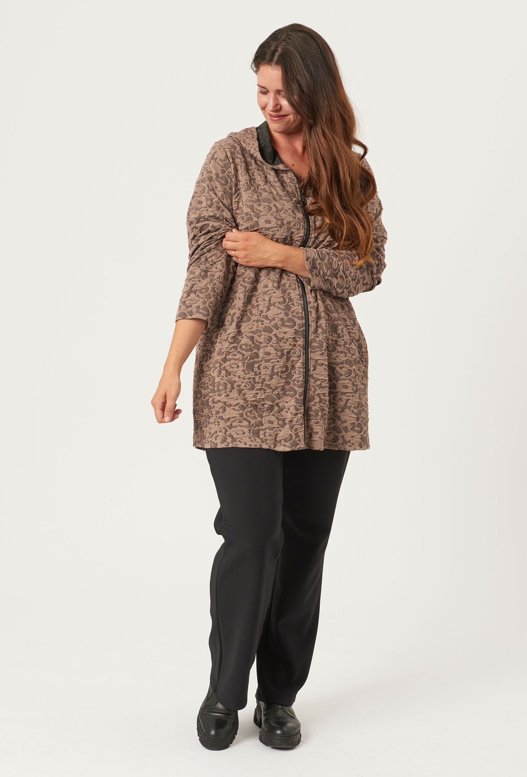 Pont Neuf PNPatricia Cardigan 113 Taupe