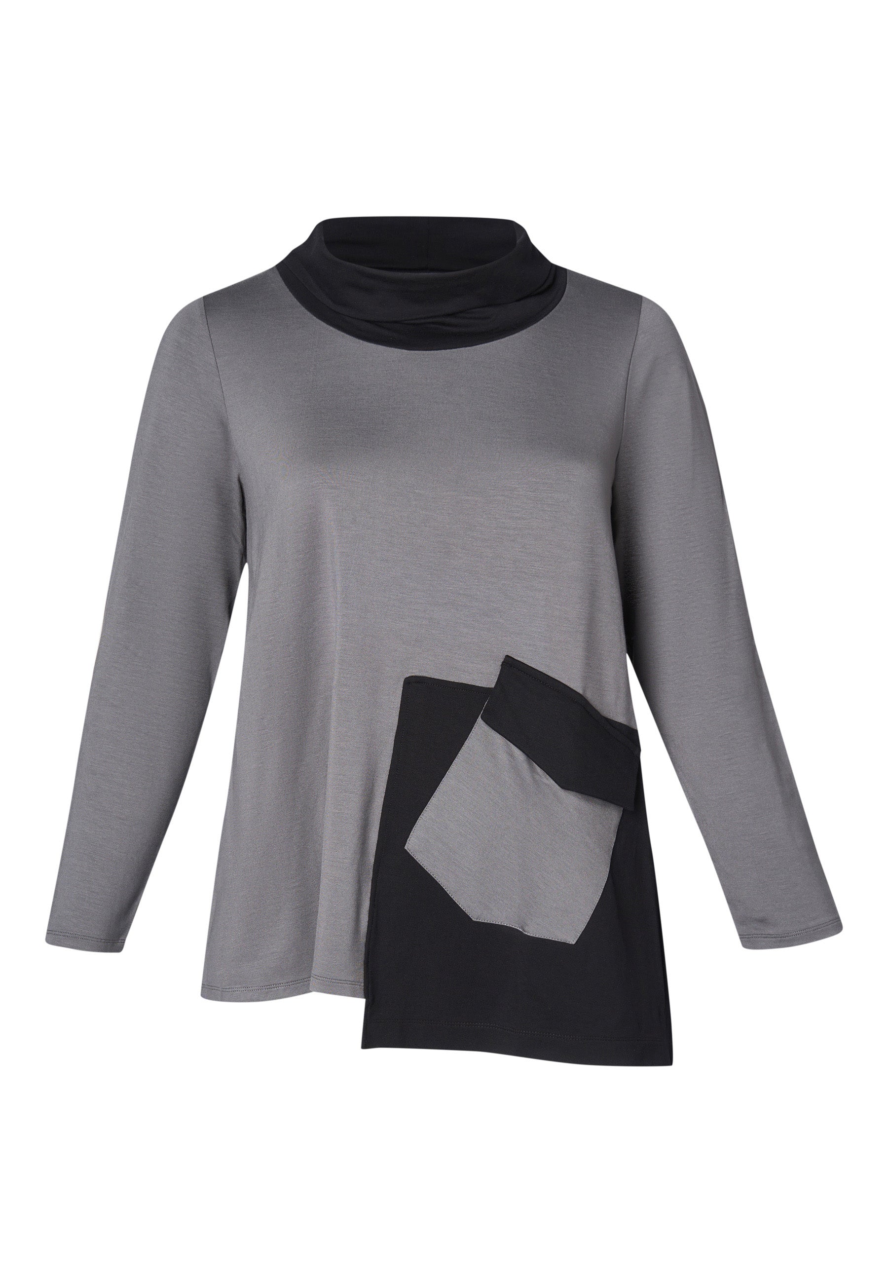 Pont Neuf PNRama Bluser 3940 Steel Grey