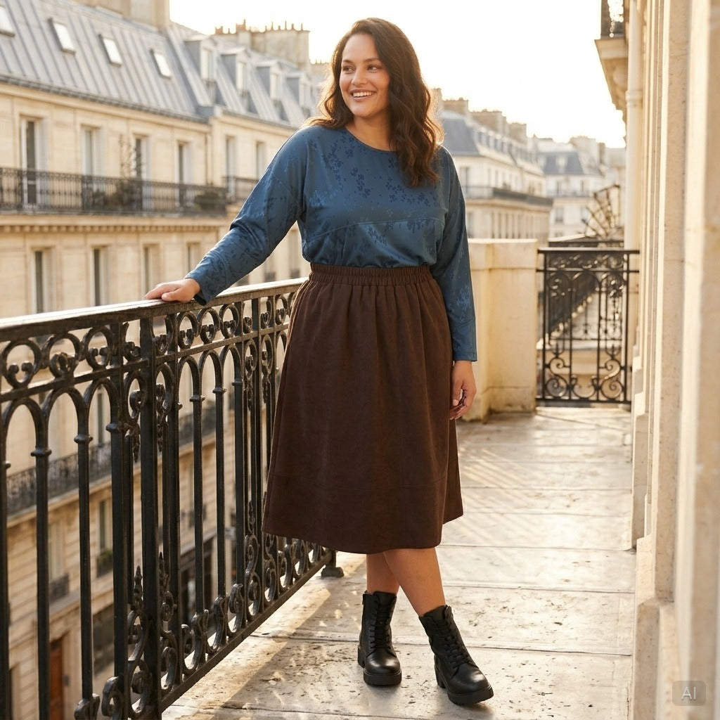 Pont Neuf PNRea Nederdele 1999 DARK BROWN