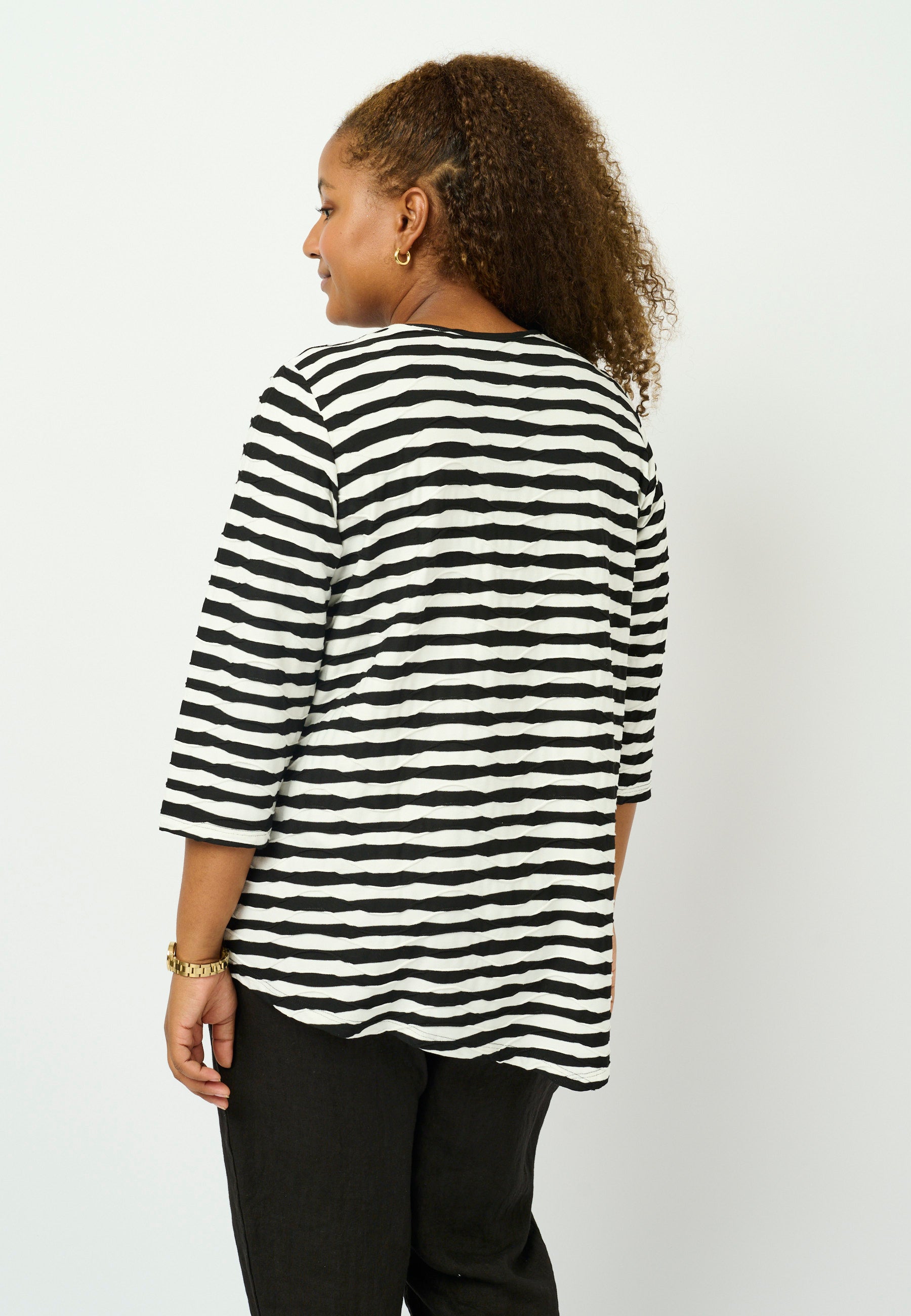 Pont Neuf PNRosalina Bluser 805 Black/white