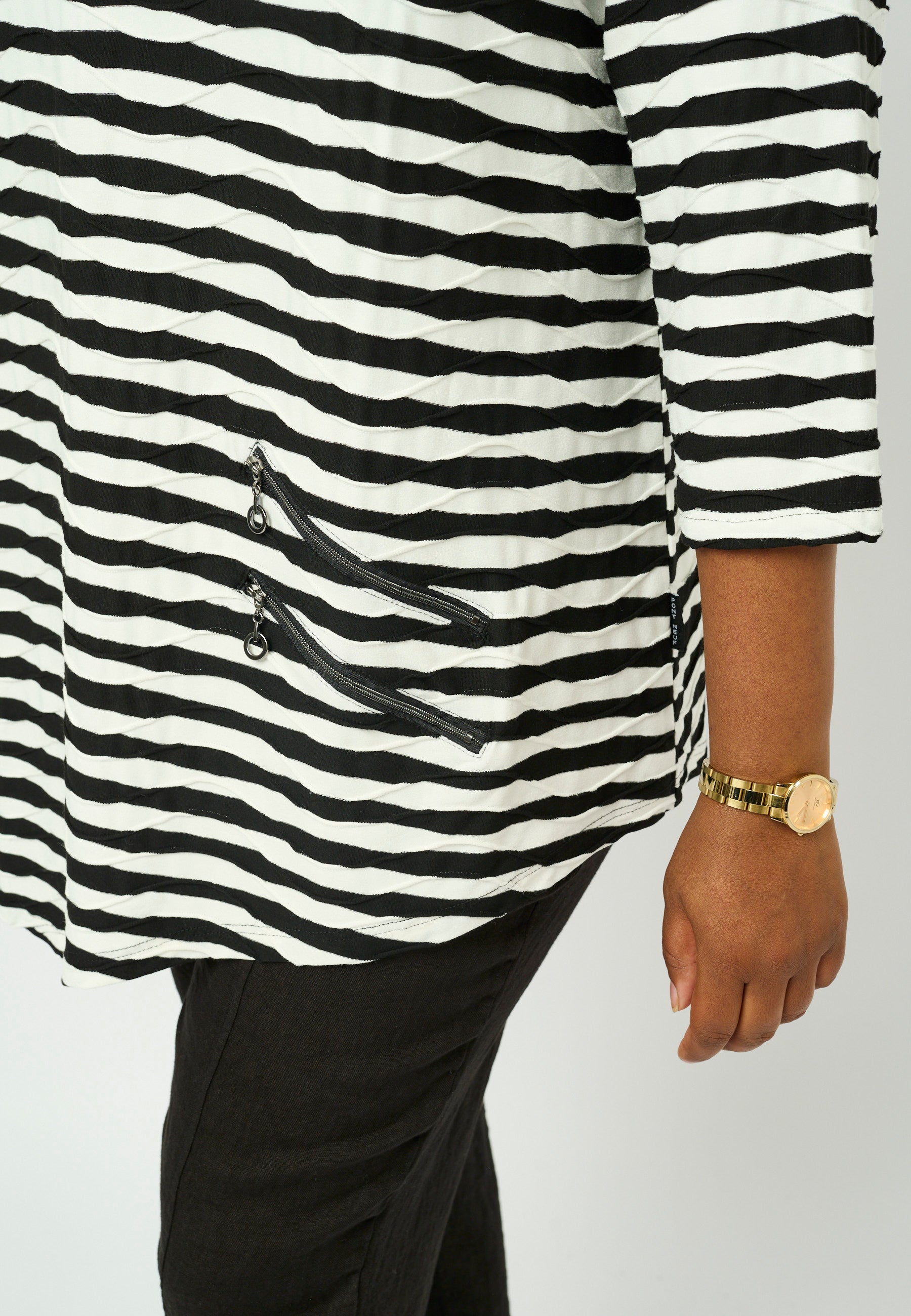 Pont Neuf PNRosalina Bluser 805 Black/white