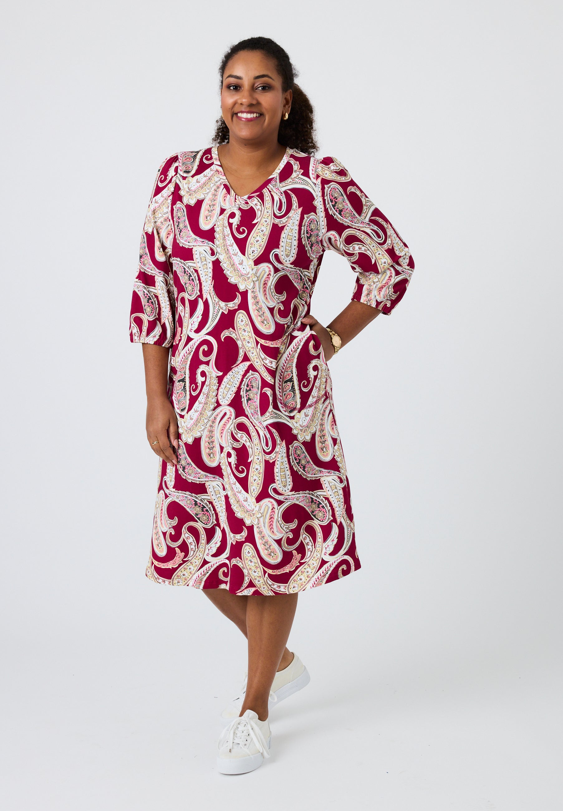 Pont Neuf PNSaja Kjoler 6620 Dark Pink