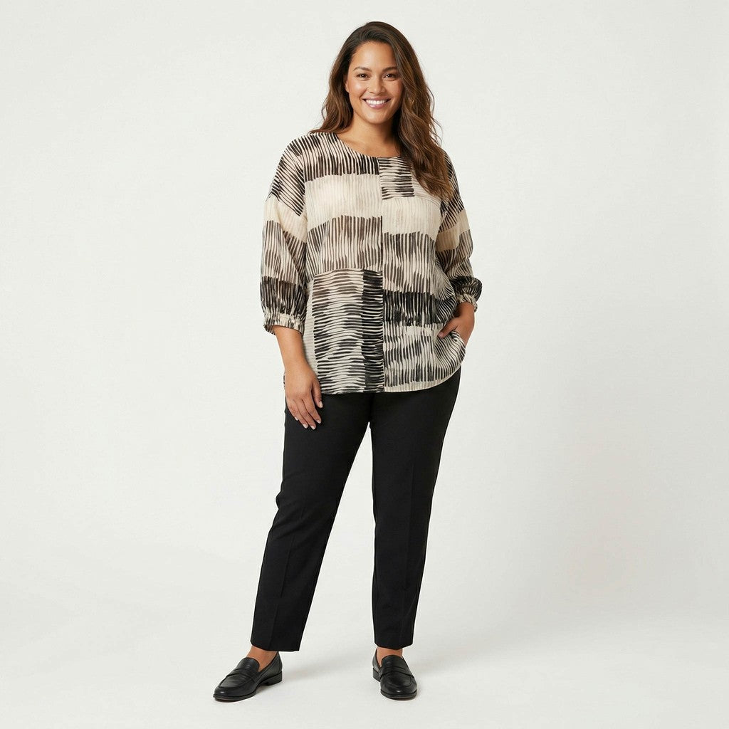 Pont Neuf PNSari Bluser 1100 LINEN