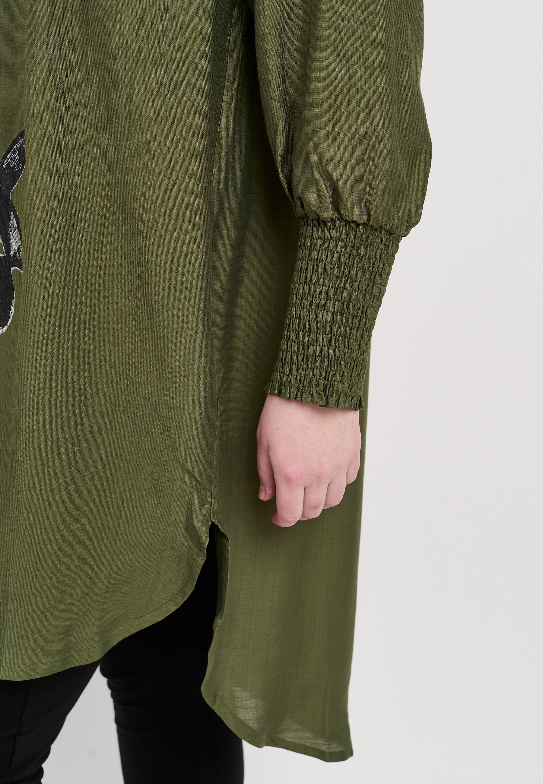 Pont Neuf PNSella Skjortebluser 3620 Forest Green