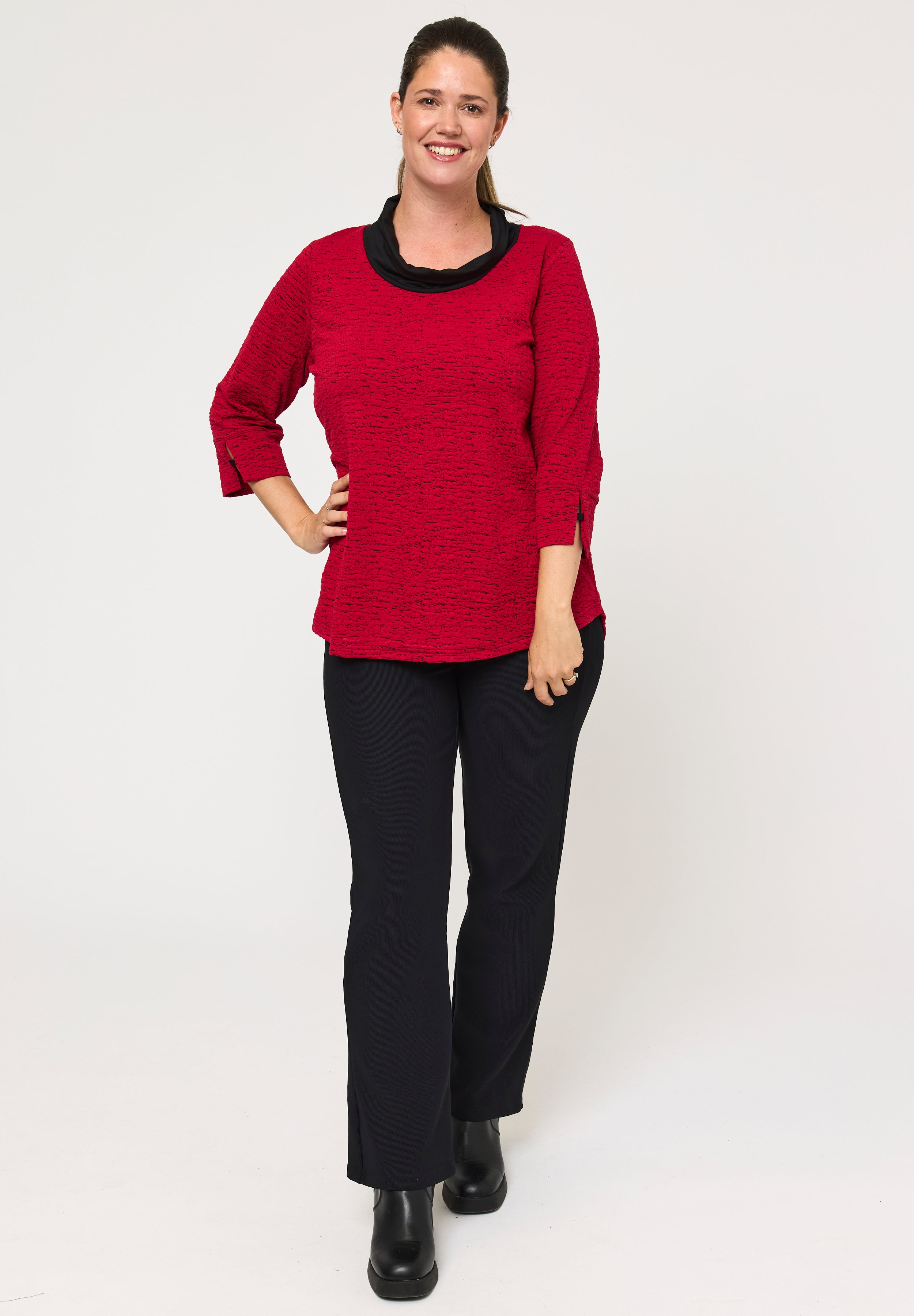 Pont Neuf PNSteffi Bluser 2600 Deep Red