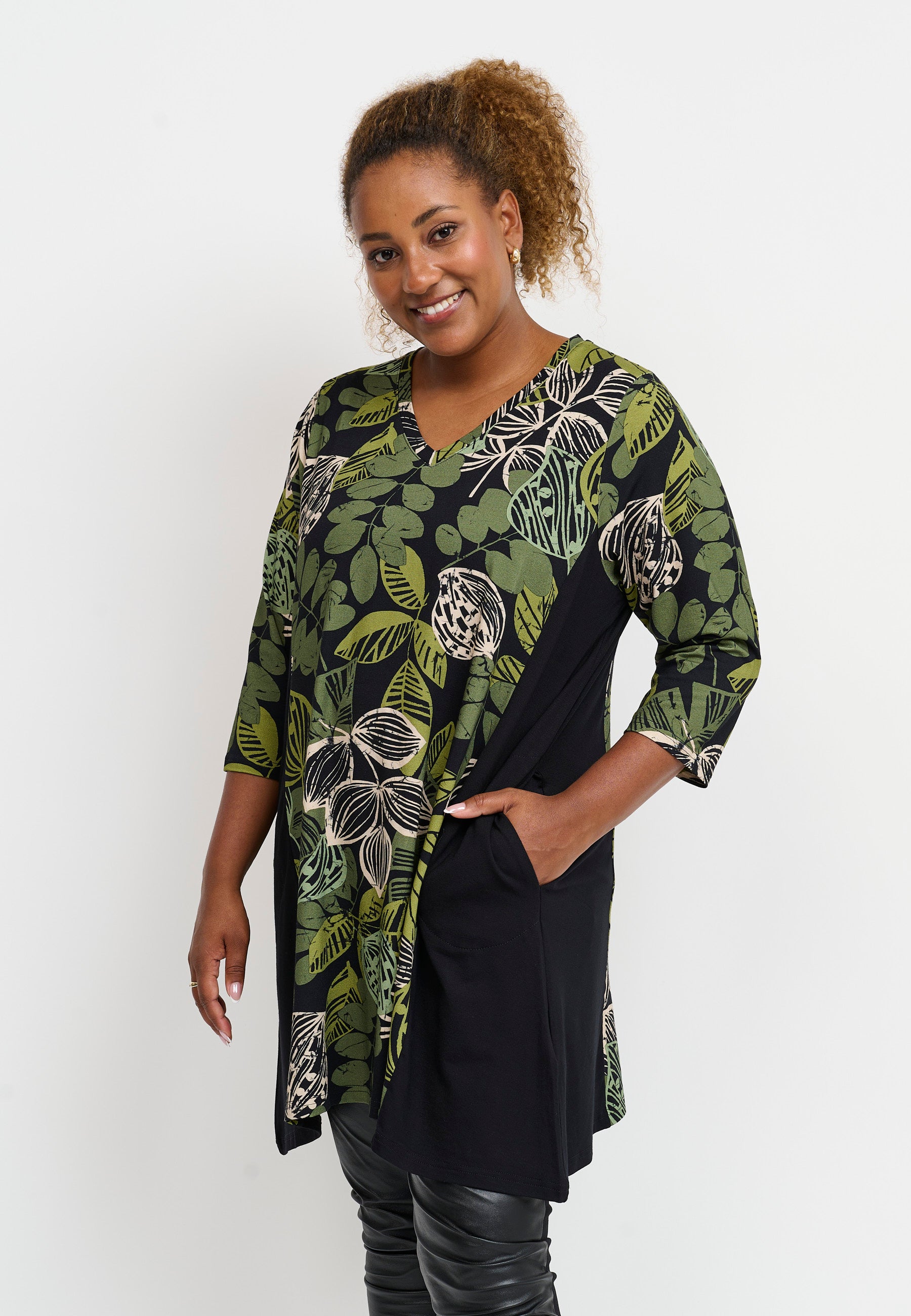 Pont Neuf PNTusja Tunikaer 3620 Forest Green