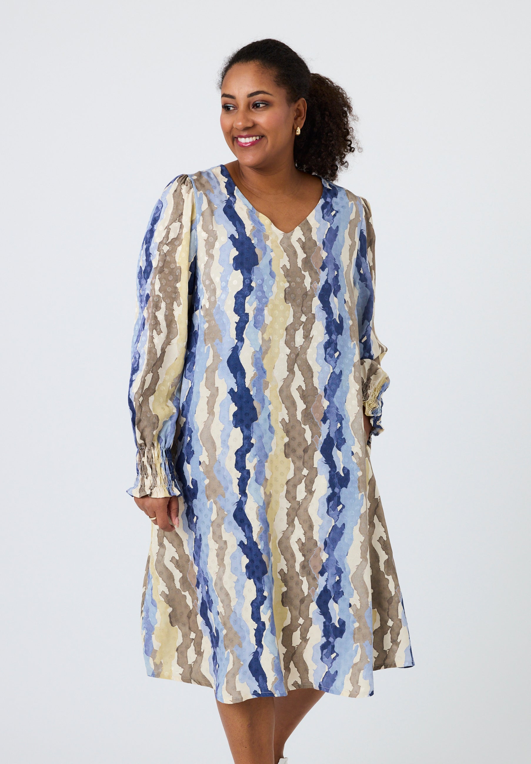 Pont Neuf PNViva Kjoler 5275 Denim blue