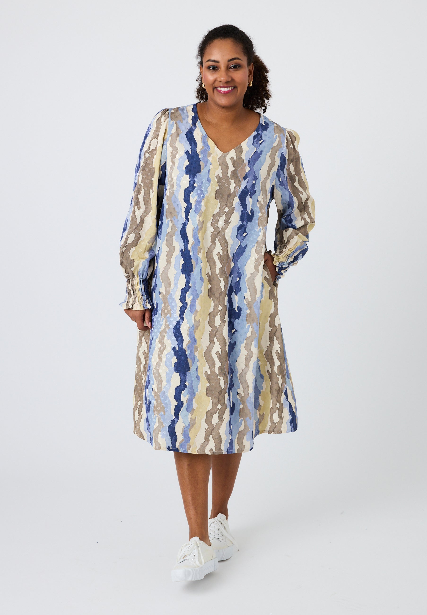 Pont Neuf PNViva Kjoler 5275 Denim blue