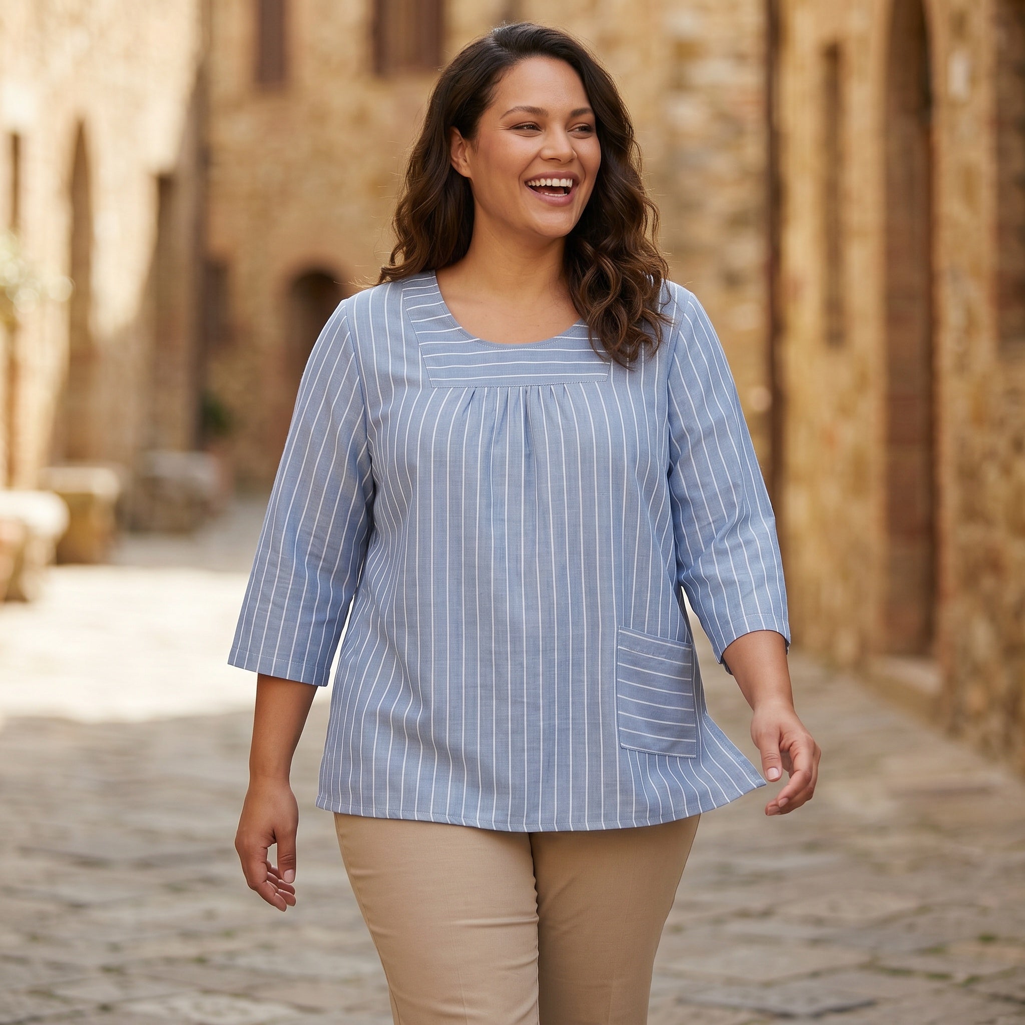 Pont Neuf PNWia Bluser 5501 DENIM BLUE