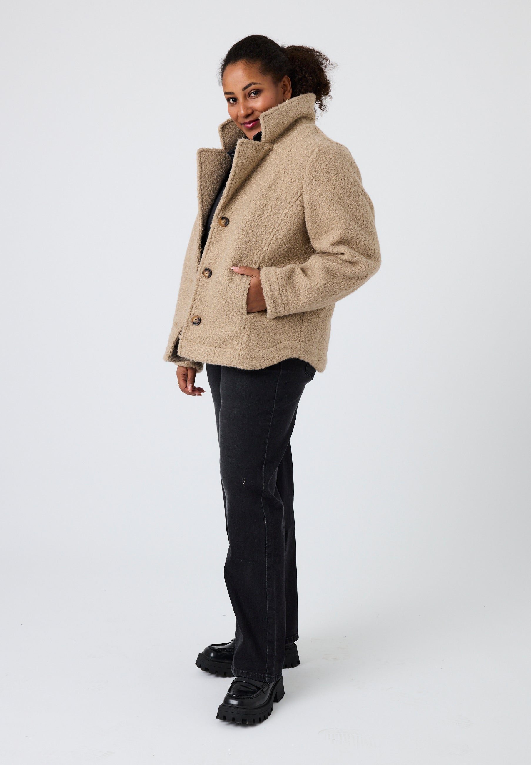 Pont Neuf PNWindy Jakker 1299 Light Taupe