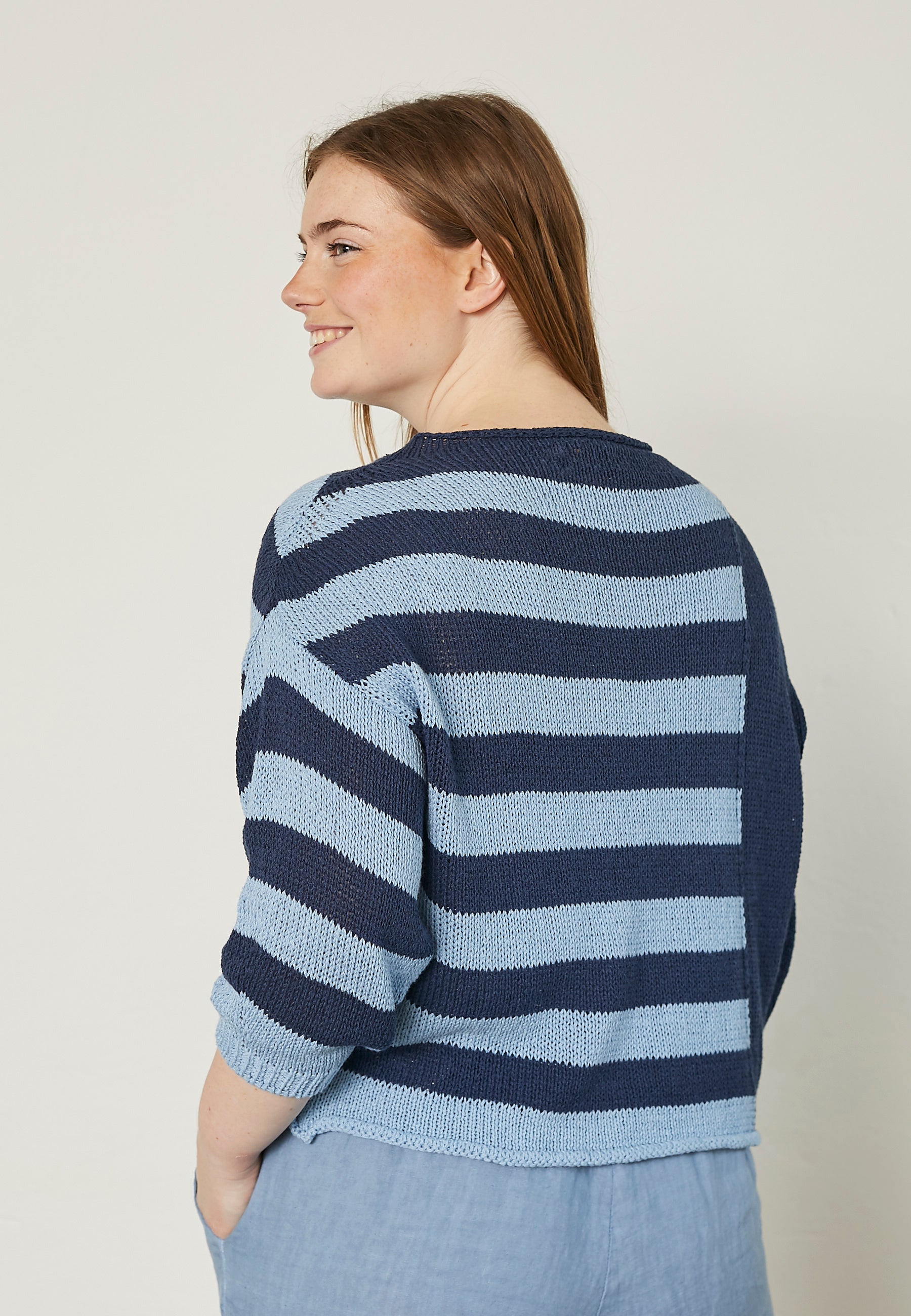 Pont Neuf PNYanne Knit Pullover 5999 NAVY BLUE