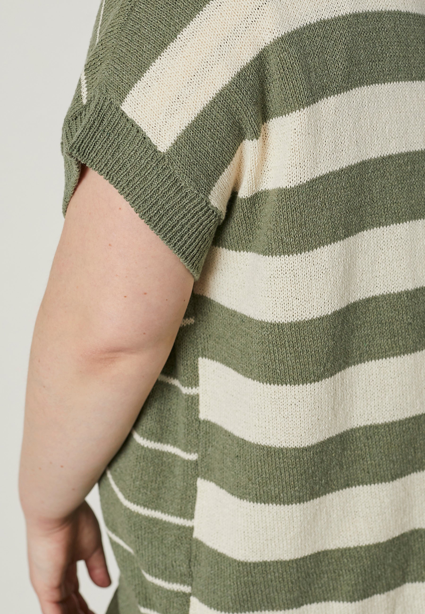 Pont Neuf PNYara Knit Pullover 3506 Khaki Green
