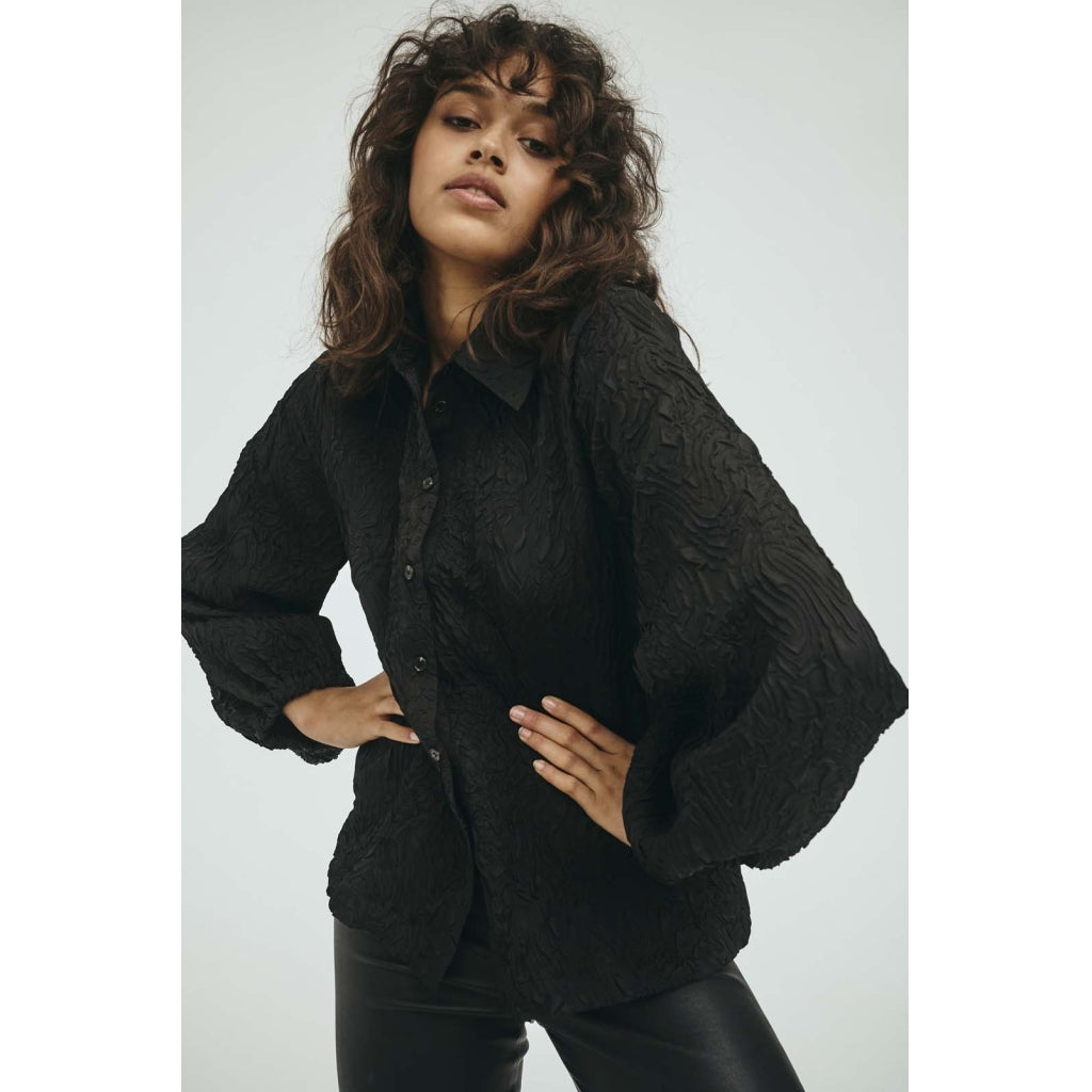 NORR Renee shirt Skjorter og bluser Black