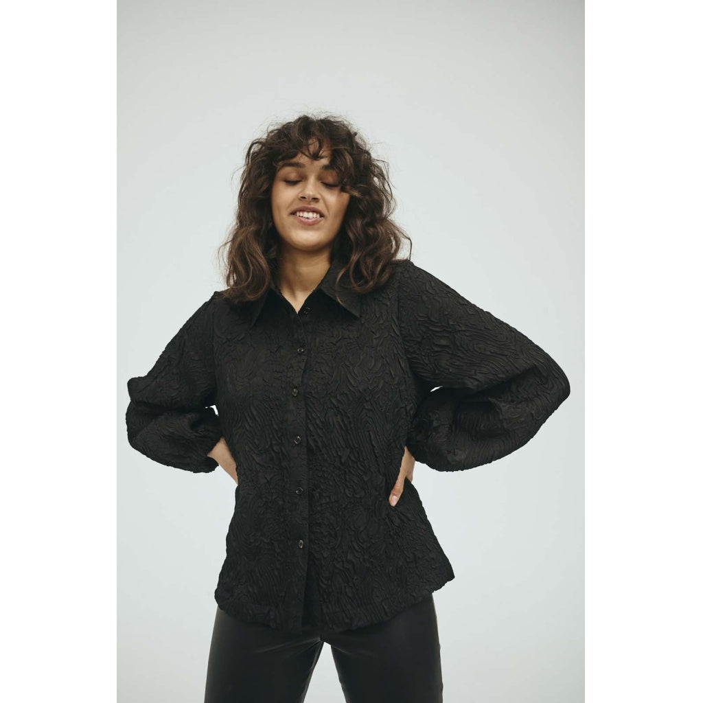 NORR Renee shirt Skjorter og bluser Black