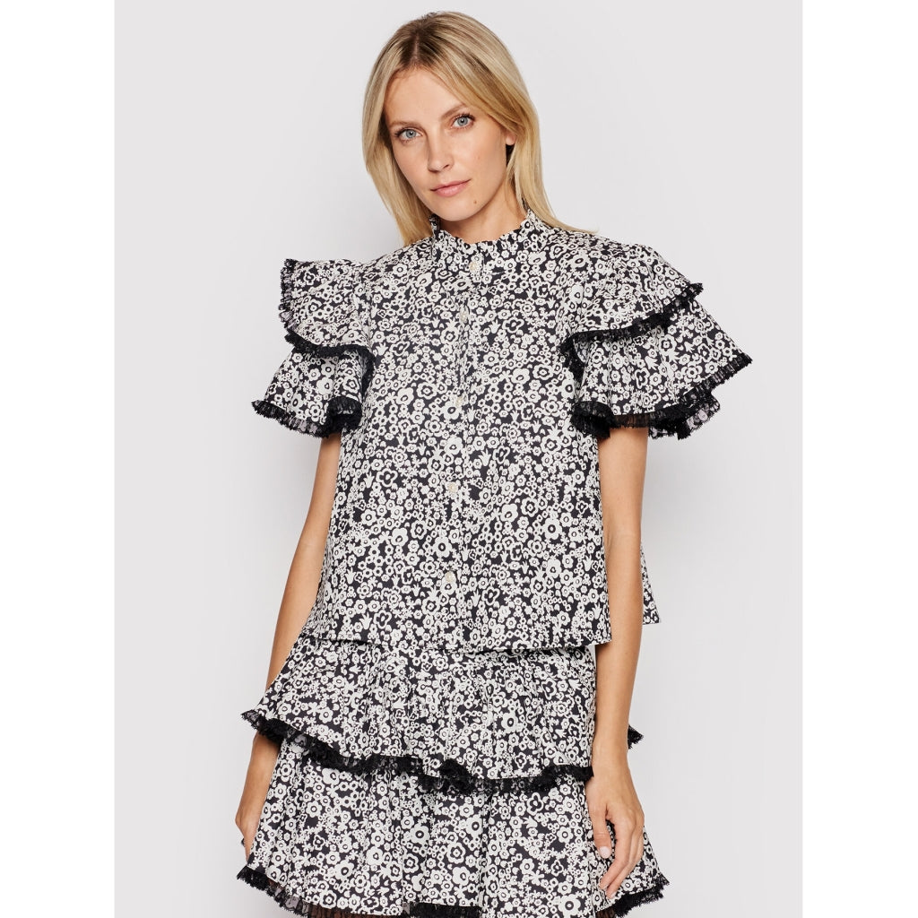 Custommade Renna skirt Skirt Anthracite black