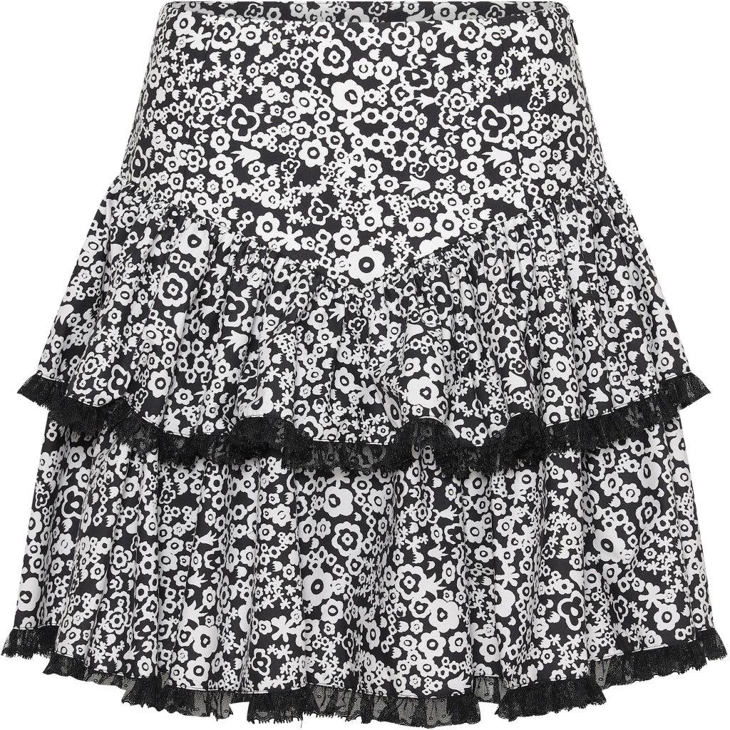 Custommade Renna skirt Skirt Anthracite black