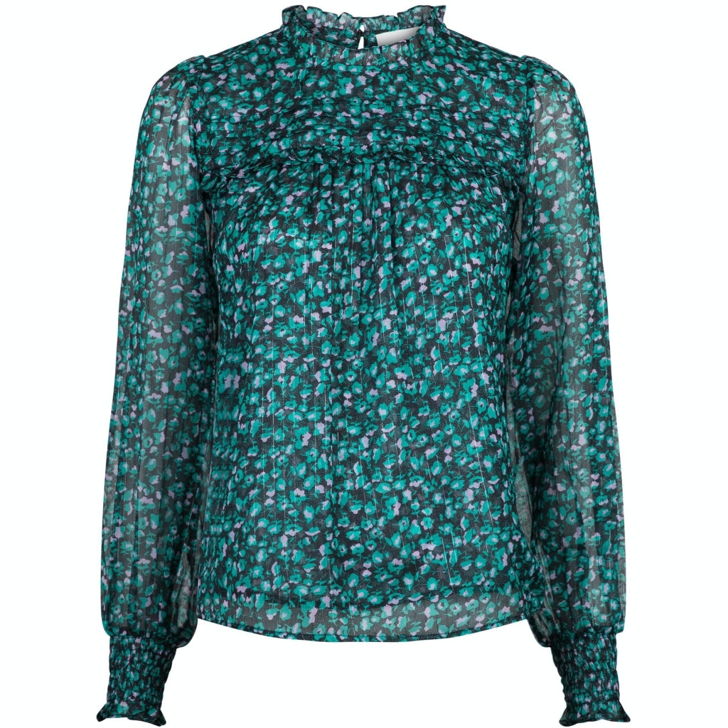 Neo Noir Rhoda fairy blouse Skjorter og bluser Green