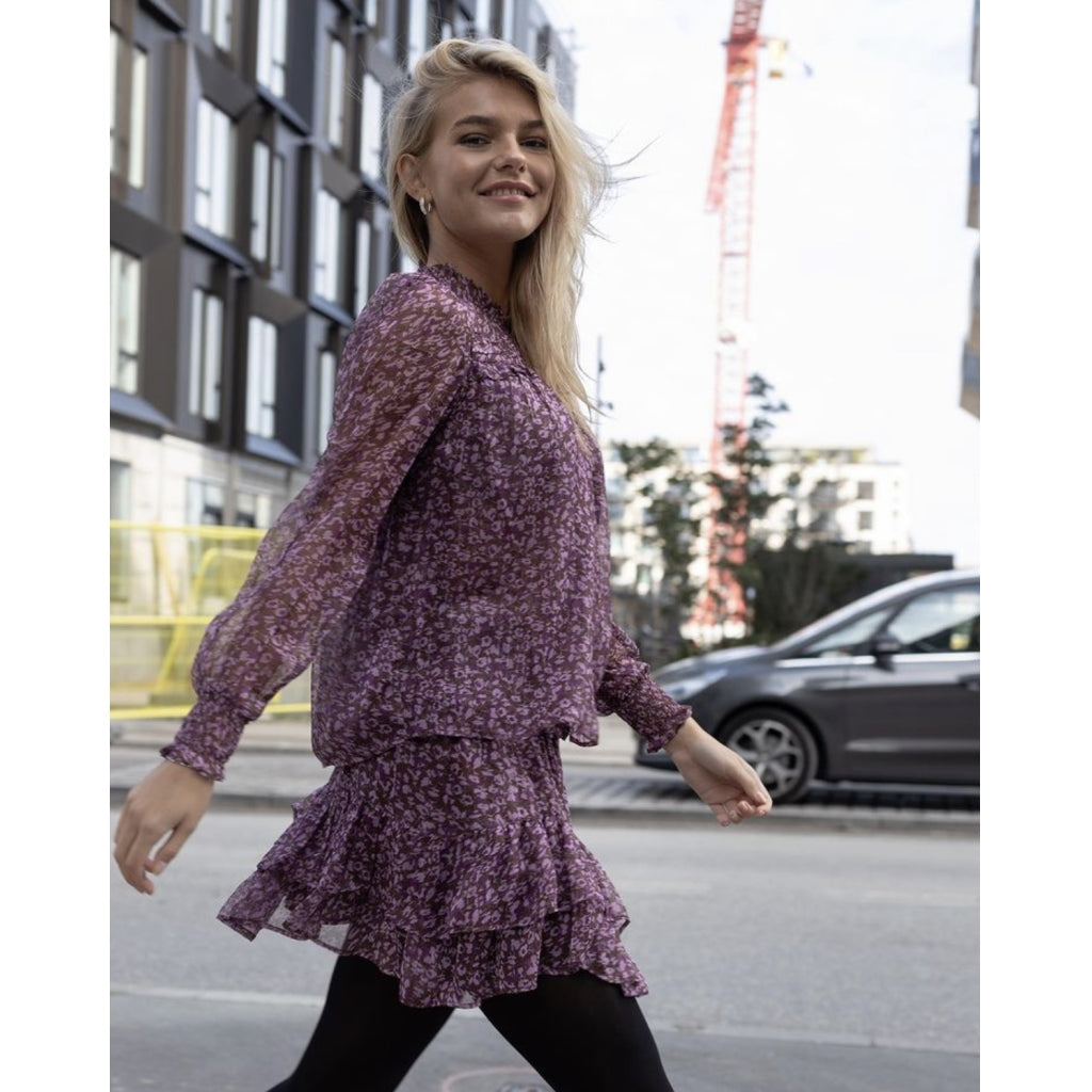 Neo Noir Rhoda fairy blouse Skjorter og bluser Lavender
