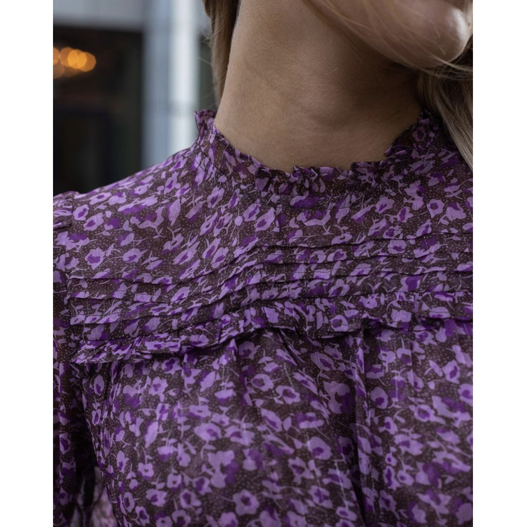 Neo Noir Rhoda fairy blouse Skjorter og bluser Lavender