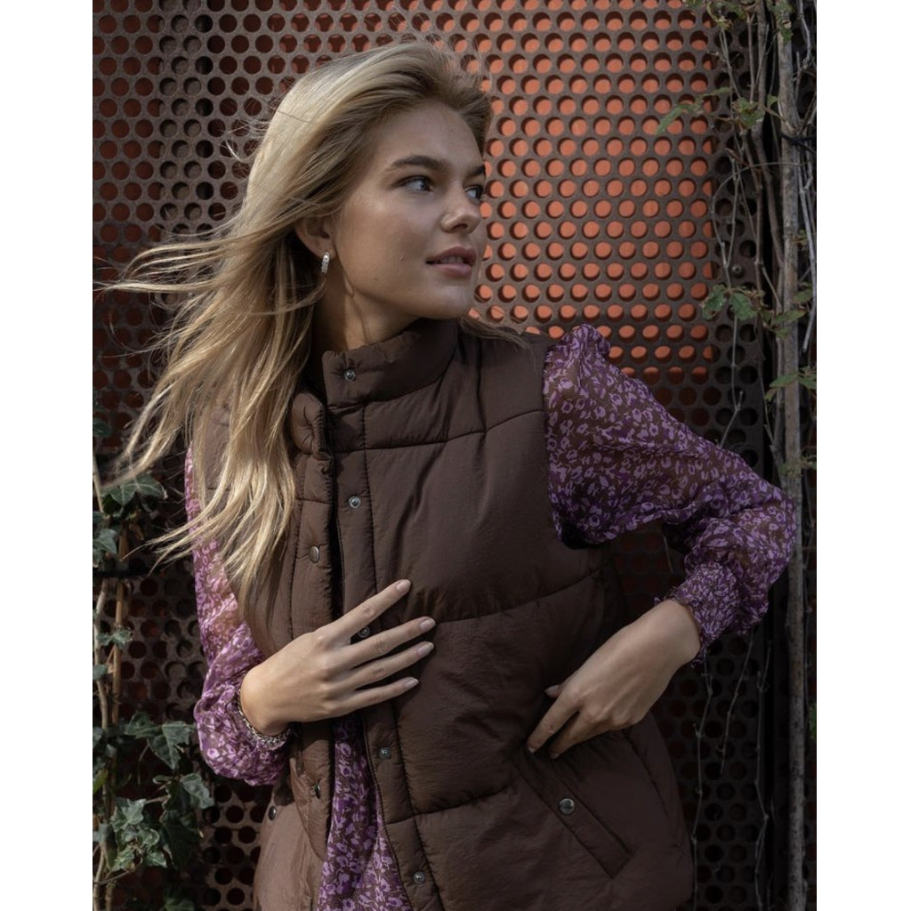 Neo Noir Rhoda fairy blouse Skjorter og bluser Lavender