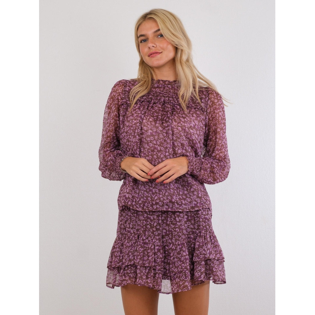 Neo Noir Rhoda fairy blouse Skjorter og bluser Lavender