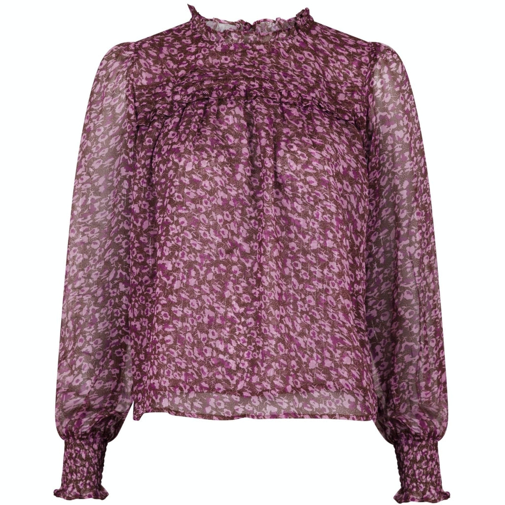Neo Noir Rhoda fairy blouse Skjorter og bluser Lavender
