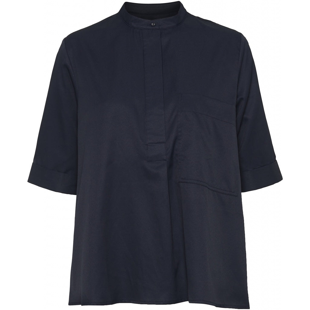 NORR Rie top Skjorter og bluser Navy