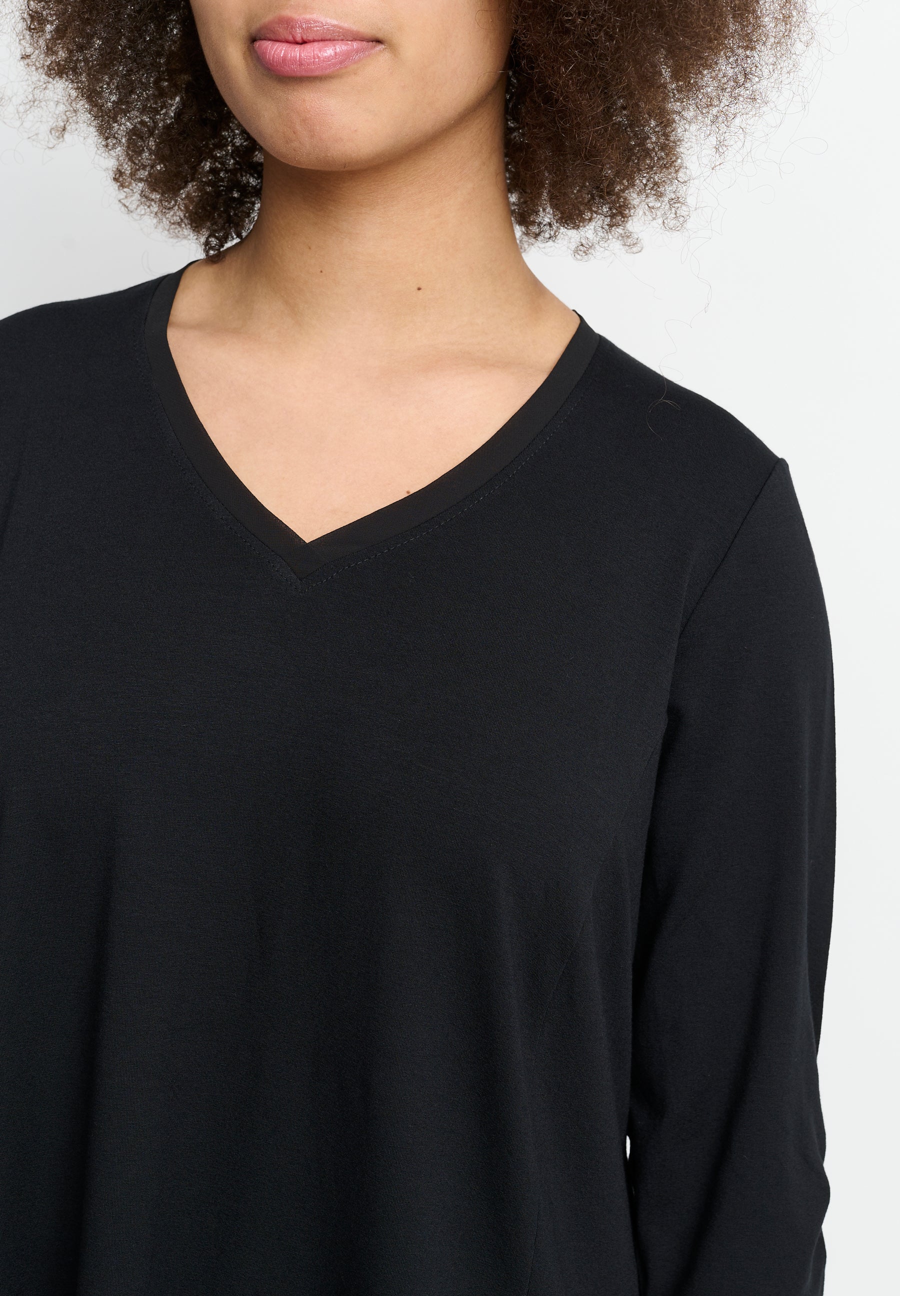 Sempre Piu SEShirt NOOS Skjortebluser 010 Black