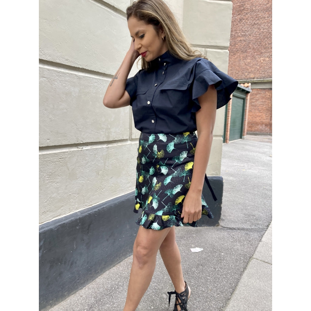 Custommade Samilla skirt Skirt Anthracite black