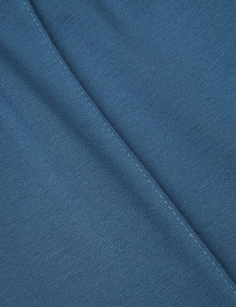 Sarah bukser i gråblå jersey - Damernes Outlet