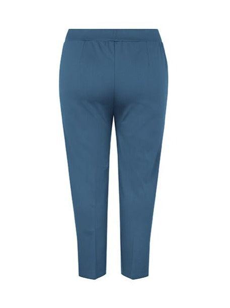 Sonia bukser i gråblå jersey - Damernes Outlet