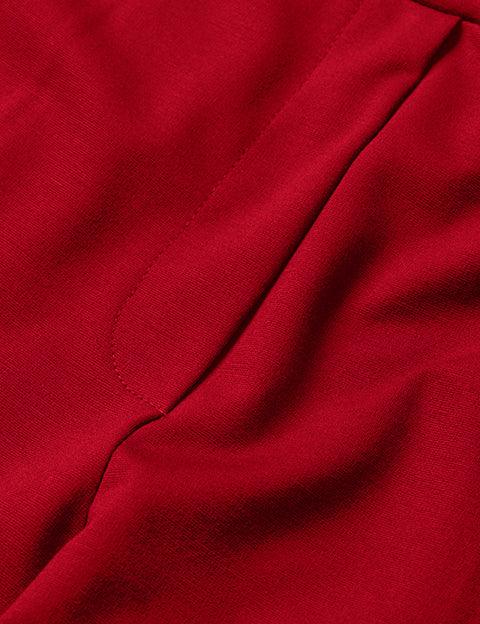 Sophie bukser i rød jersey - Damernes Outlet